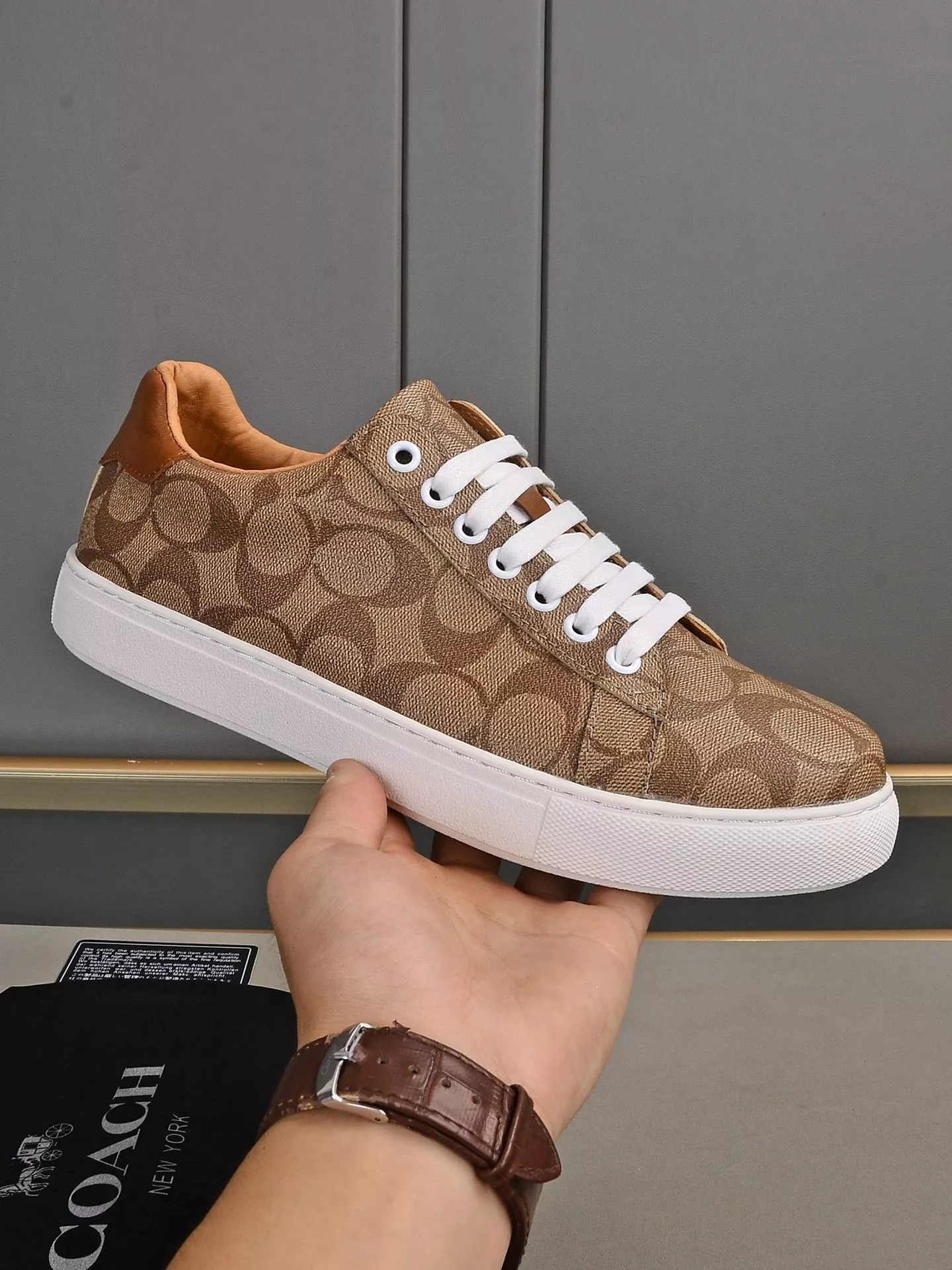 Cozy 8342 Coach Fashion Shoes For Men