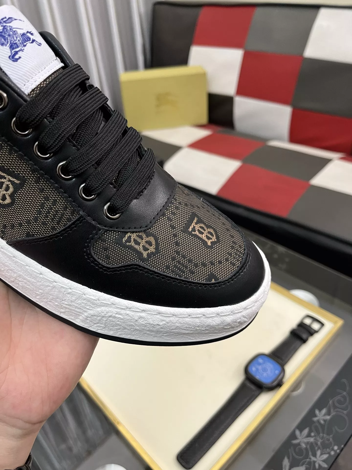 Cozy 8404 Burberry Casual Shoes For Men
