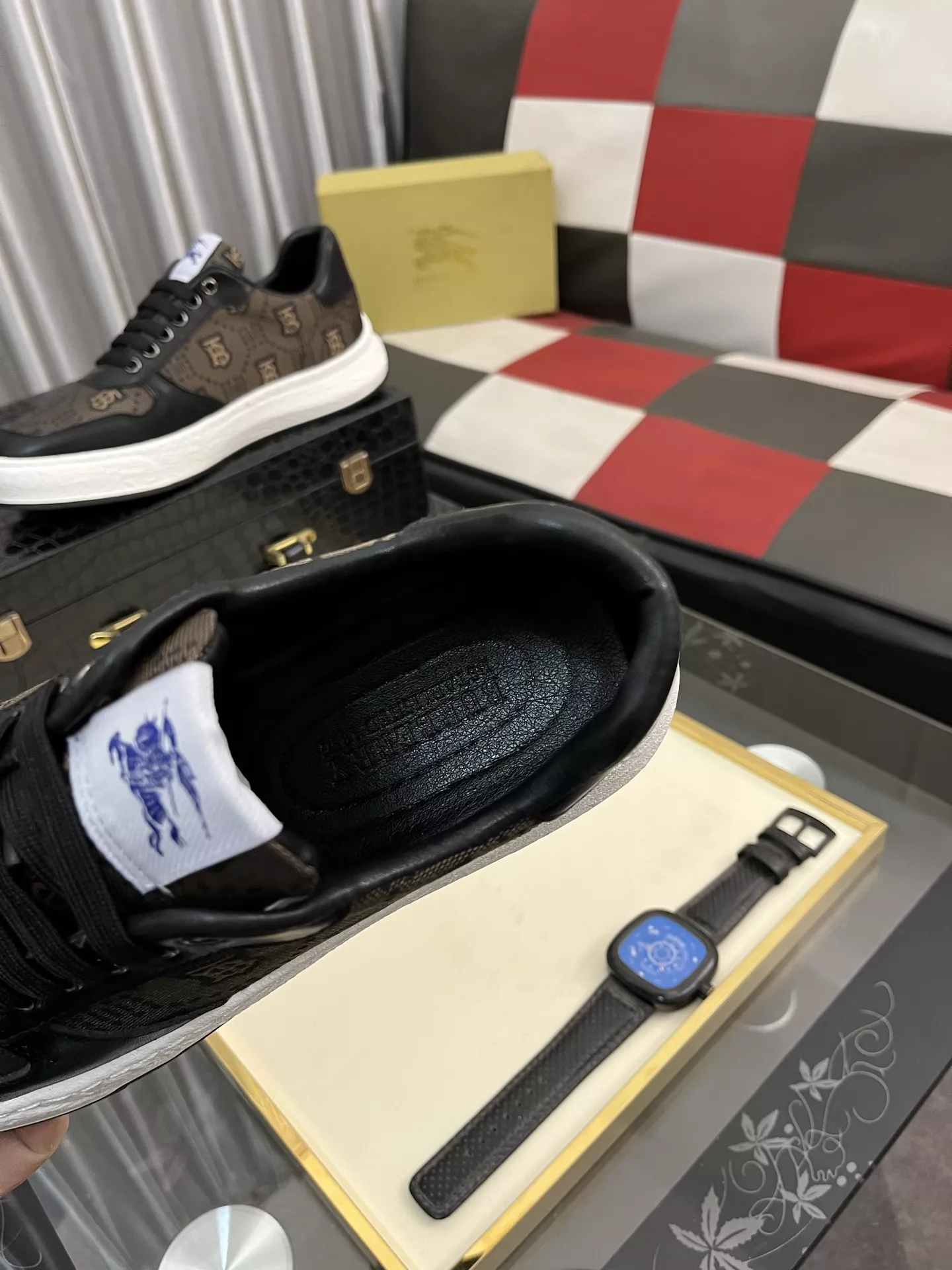 Cozy 8404 Burberry Casual Shoes For Men