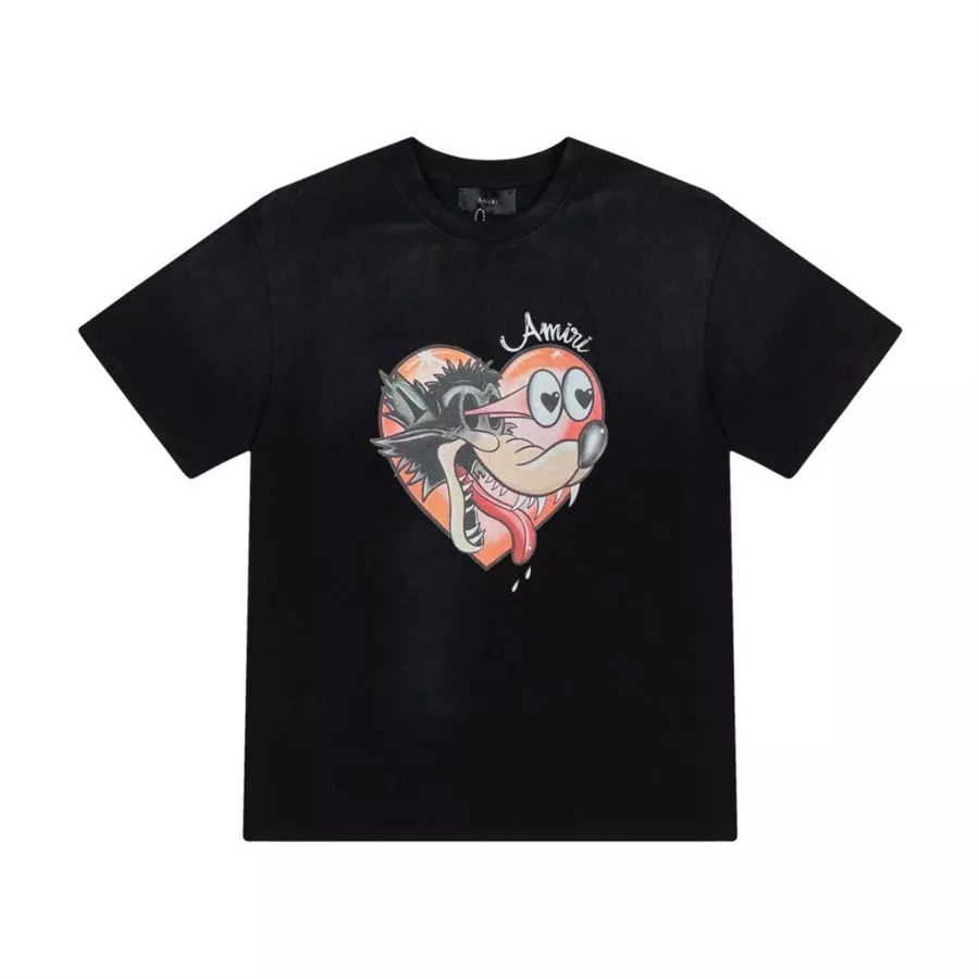 Cozy 8477 Amiri T-Shirts Short Sleeved For Unisex