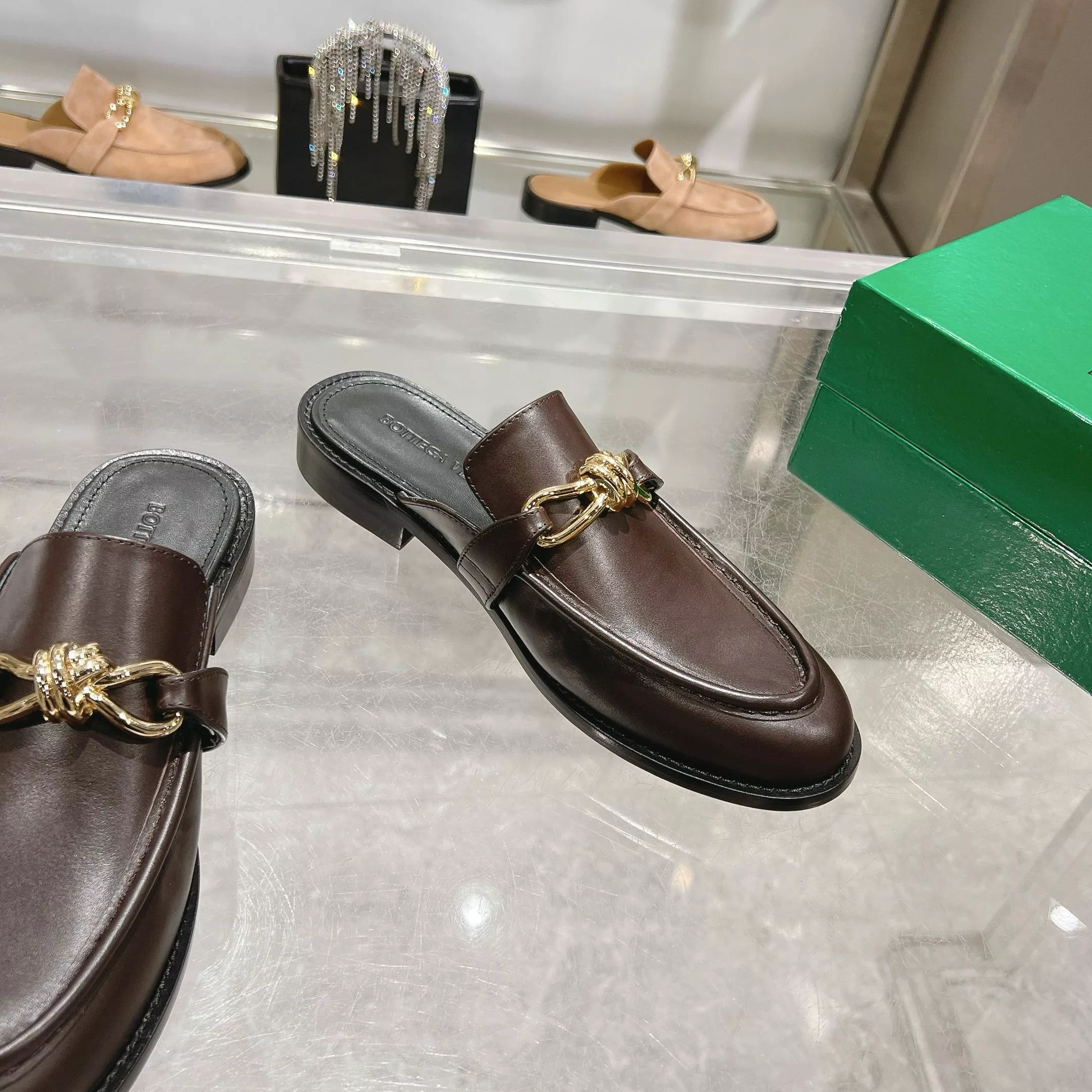 Cozy 8521 Bottega Veneta BV Slippers For Men