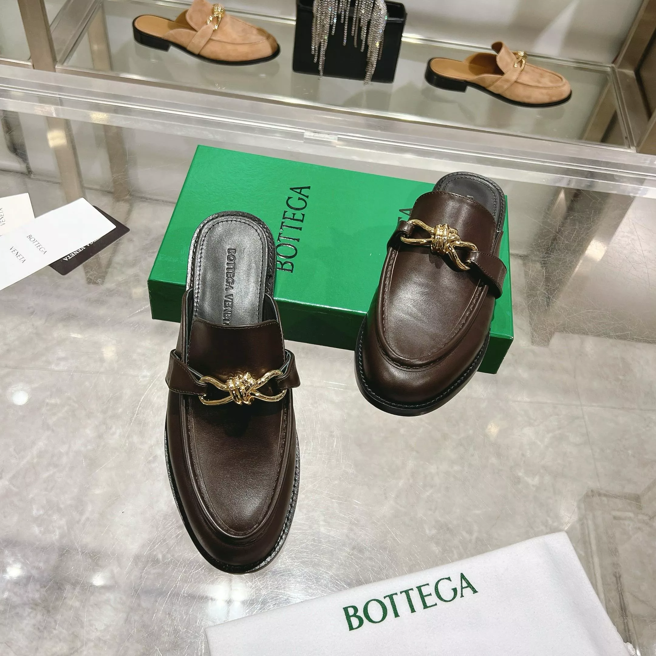 Cozy 8521 Bottega Veneta BV Slippers For Men