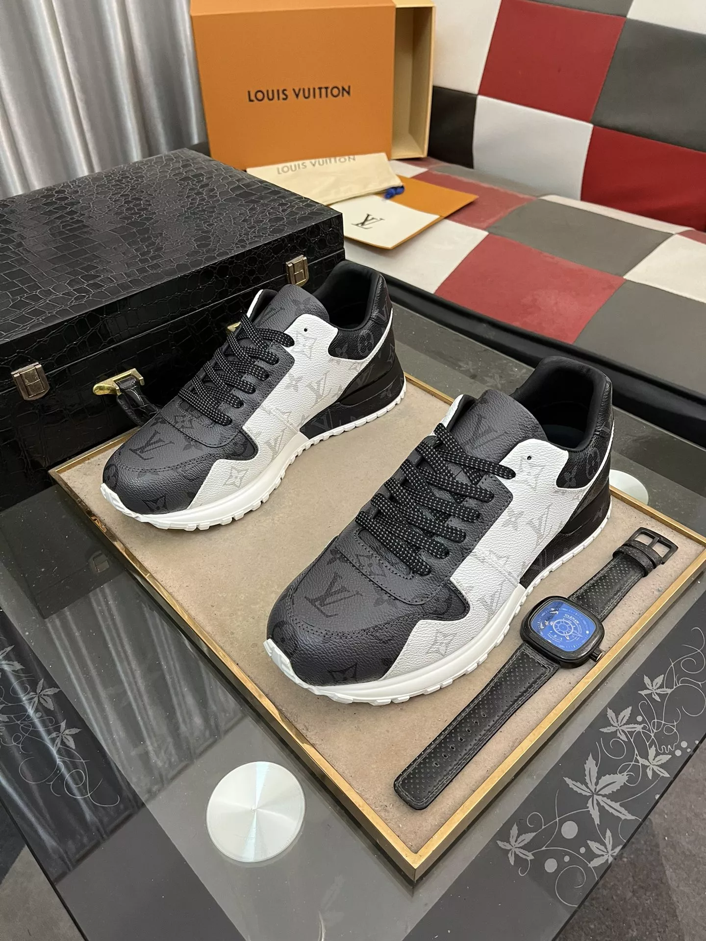 Cozy 8542 Louis Vuitton Casual Shoes For Men