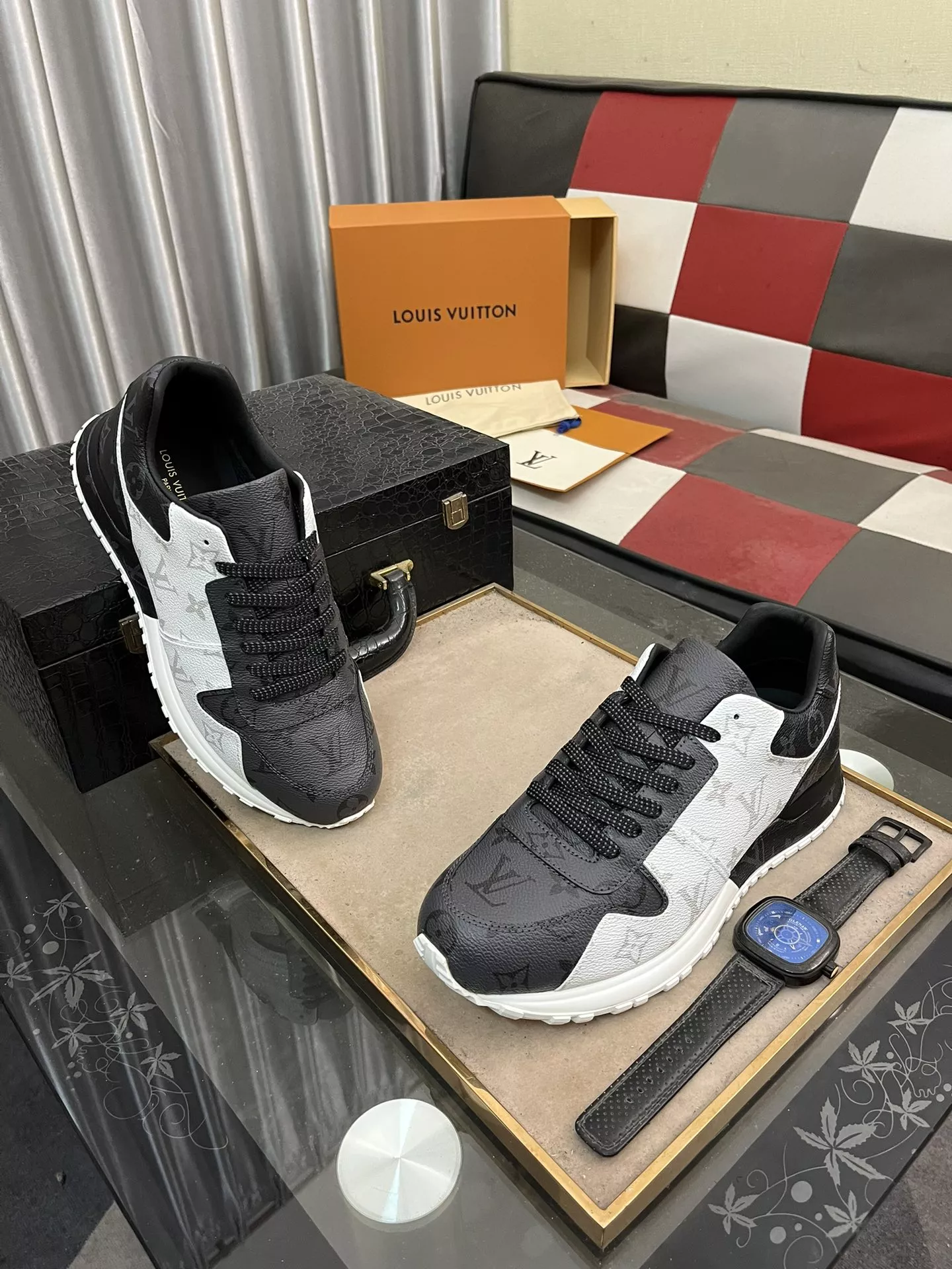 Cozy 8542 Louis Vuitton Casual Shoes For Men