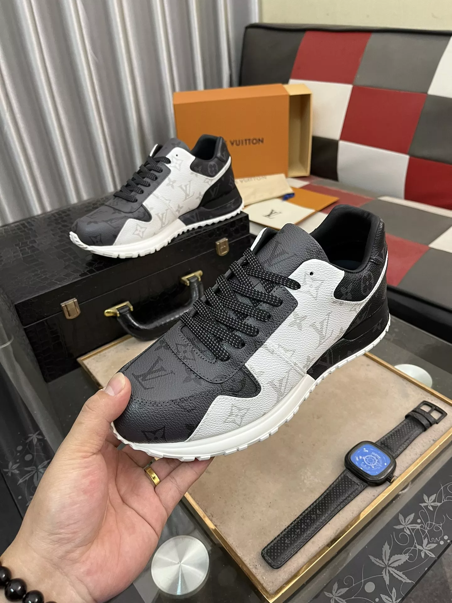 Cozy 8542 Louis Vuitton Casual Shoes For Men