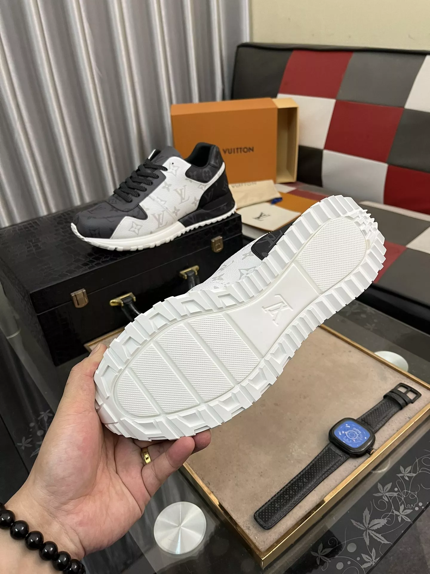 Cozy 8542 Louis Vuitton Casual Shoes For Men