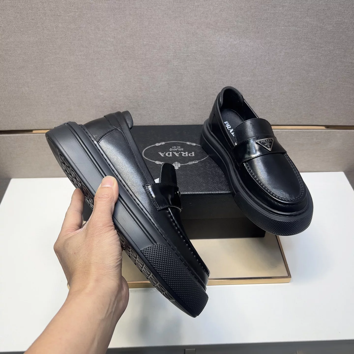 Cozy 8592 Prada Casual Shoes For Men