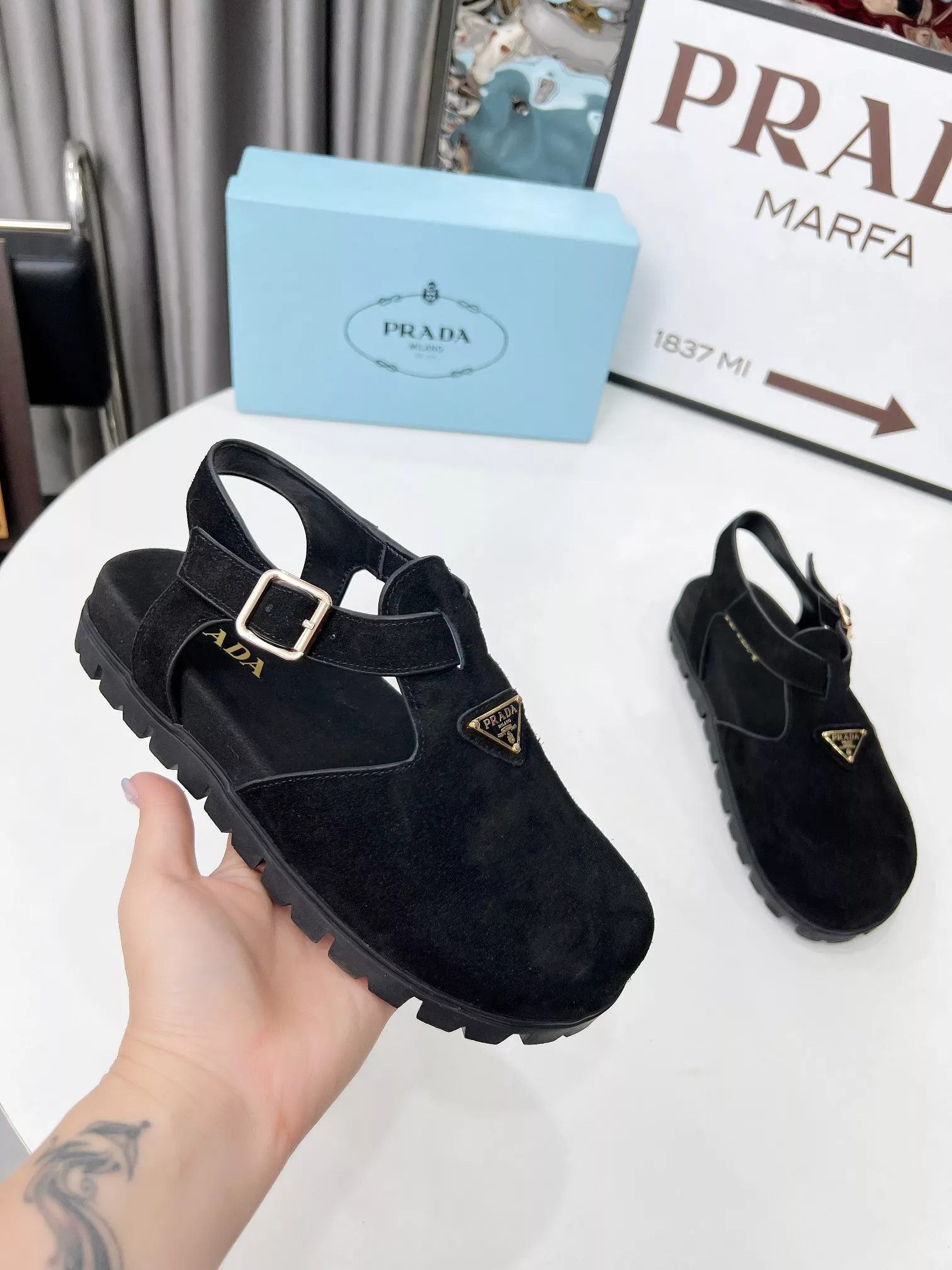 Cozy 8616 Prada Sandal For Women