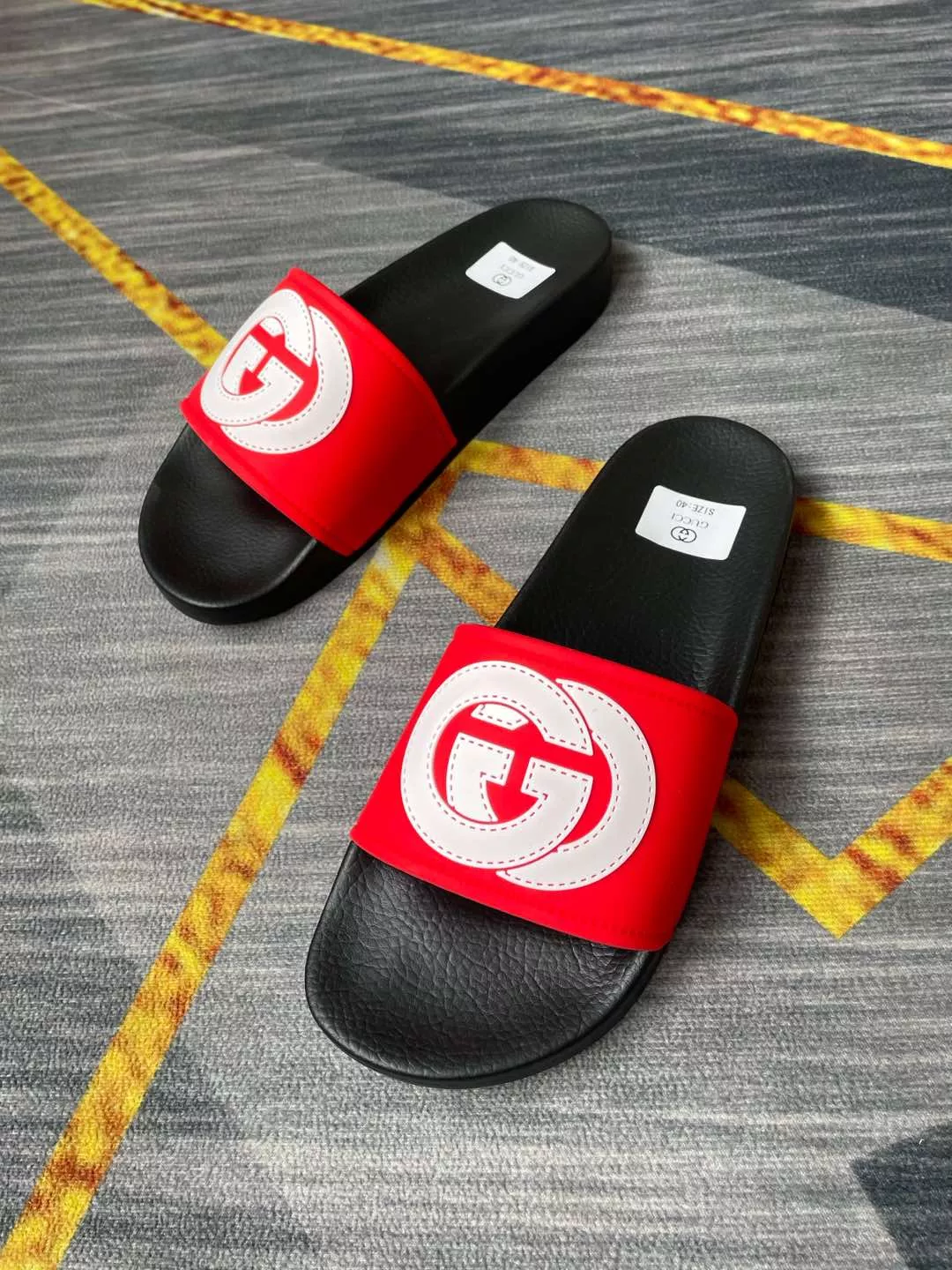 Cozy 8635 Gucci Slippers For Men