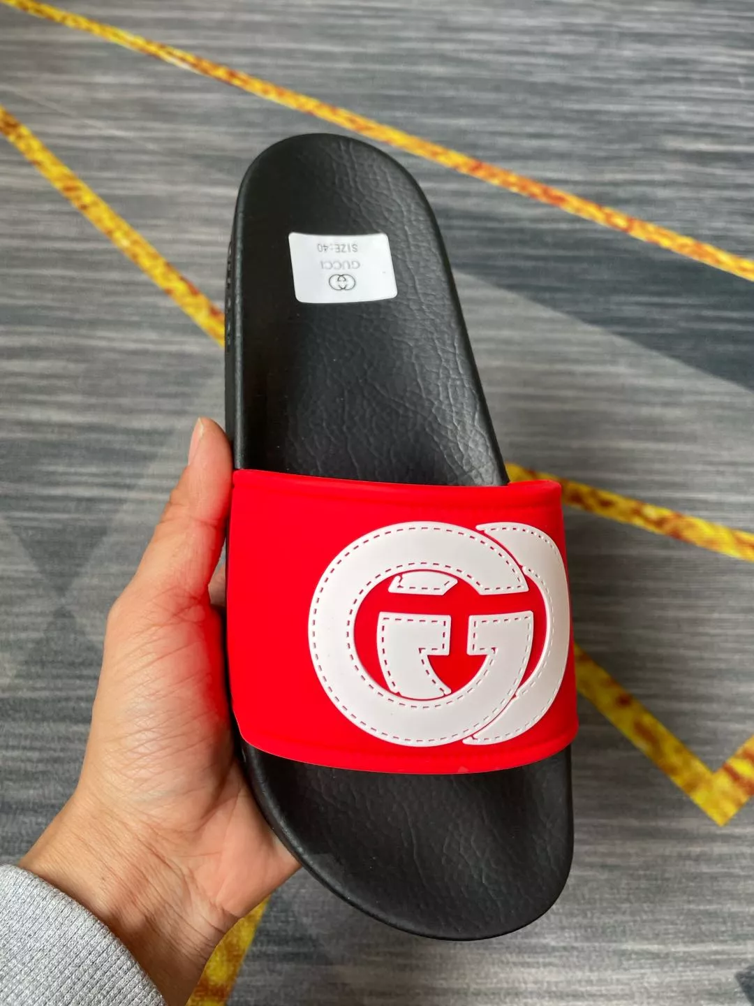 Cozy 8635 Gucci Slippers For Men