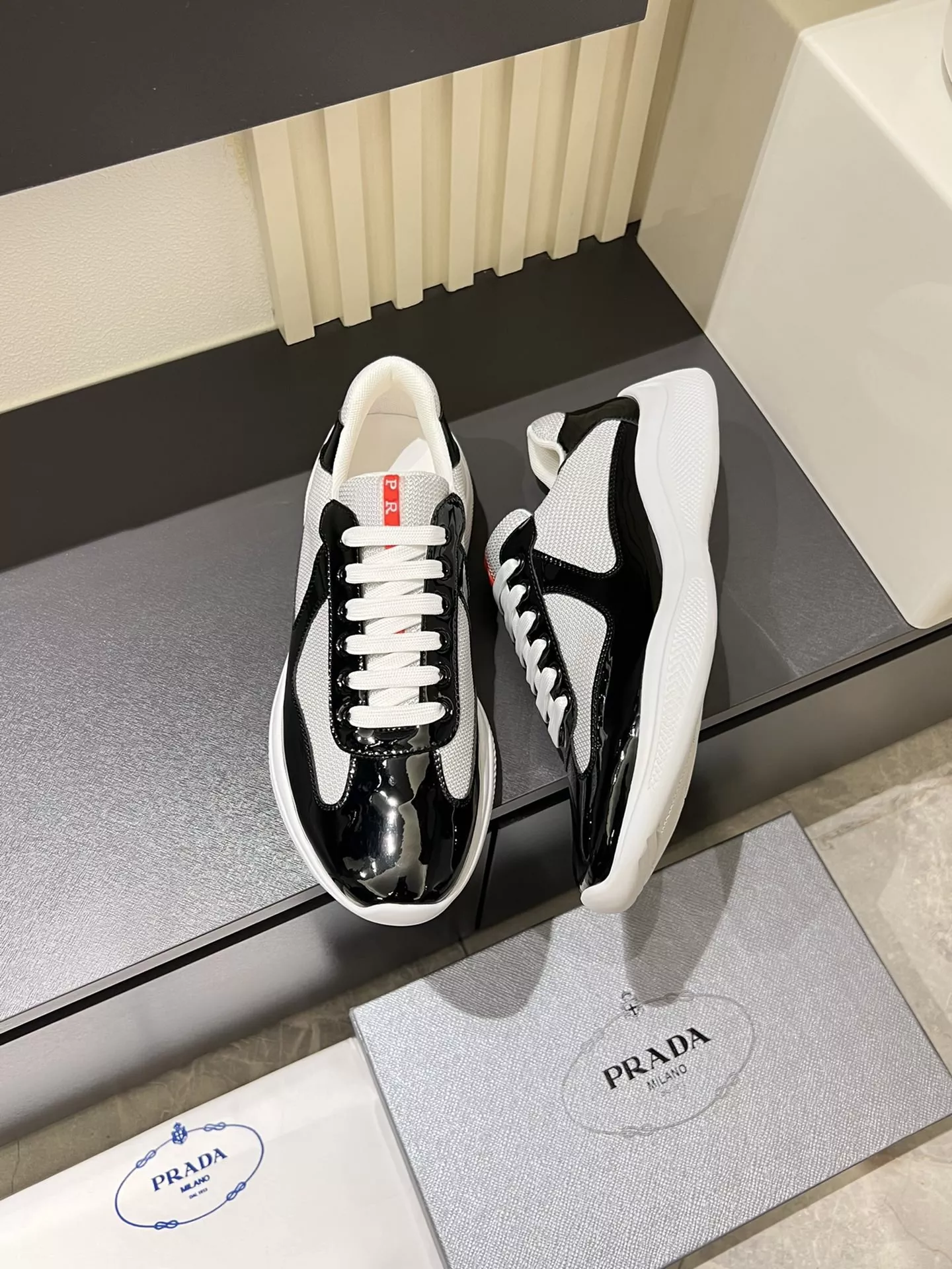 Cozy 8694 Prada Casual Shoes For Men