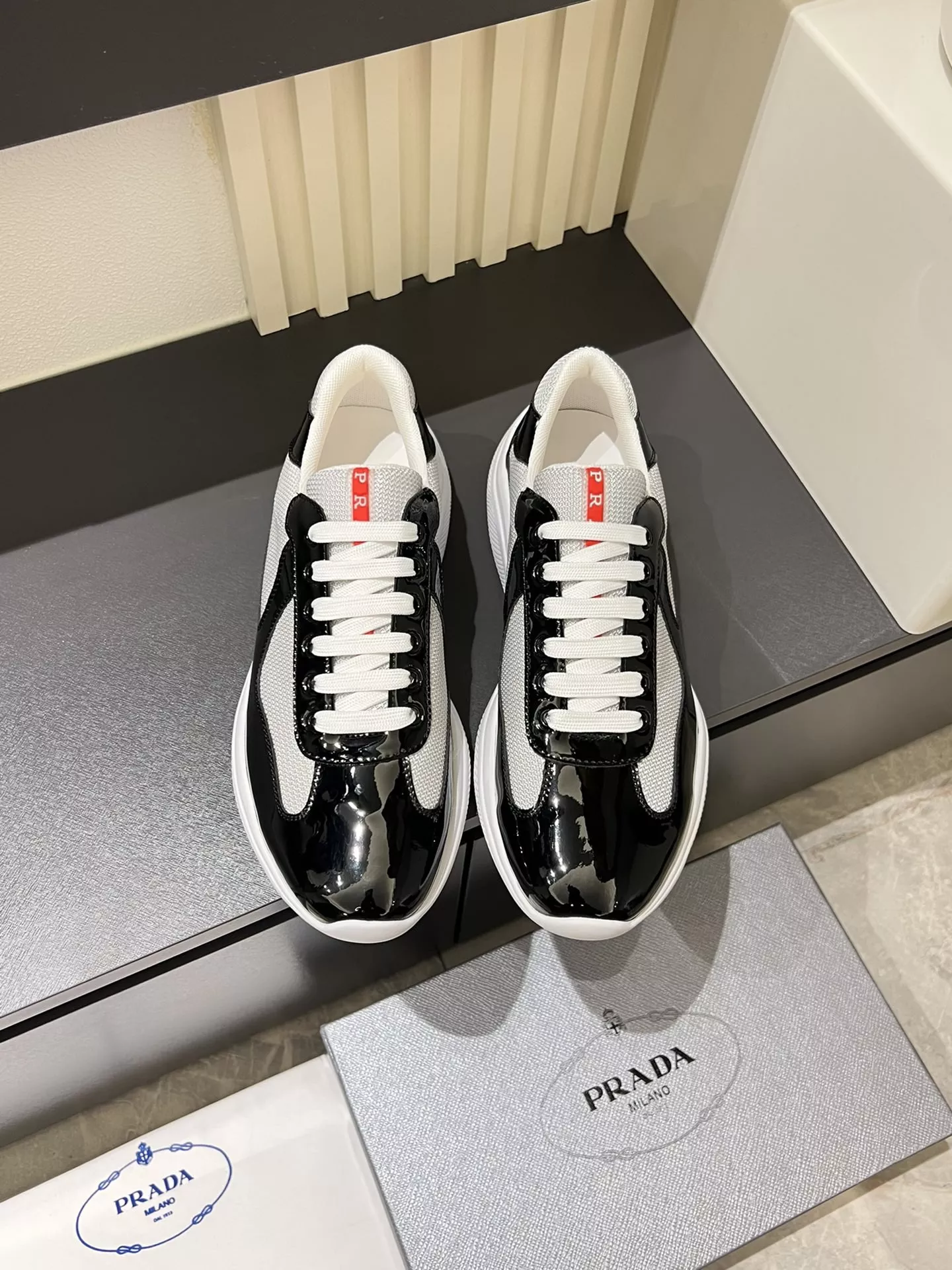 Cozy 8694 Prada Casual Shoes For Men