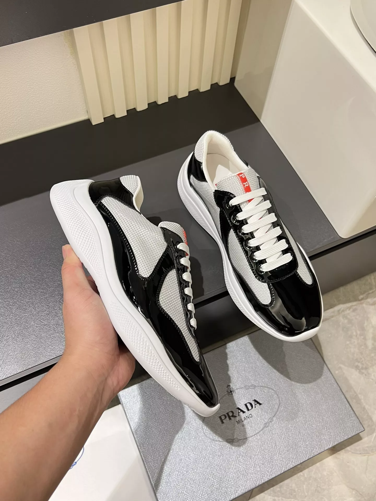 Cozy 8694 Prada Casual Shoes For Men