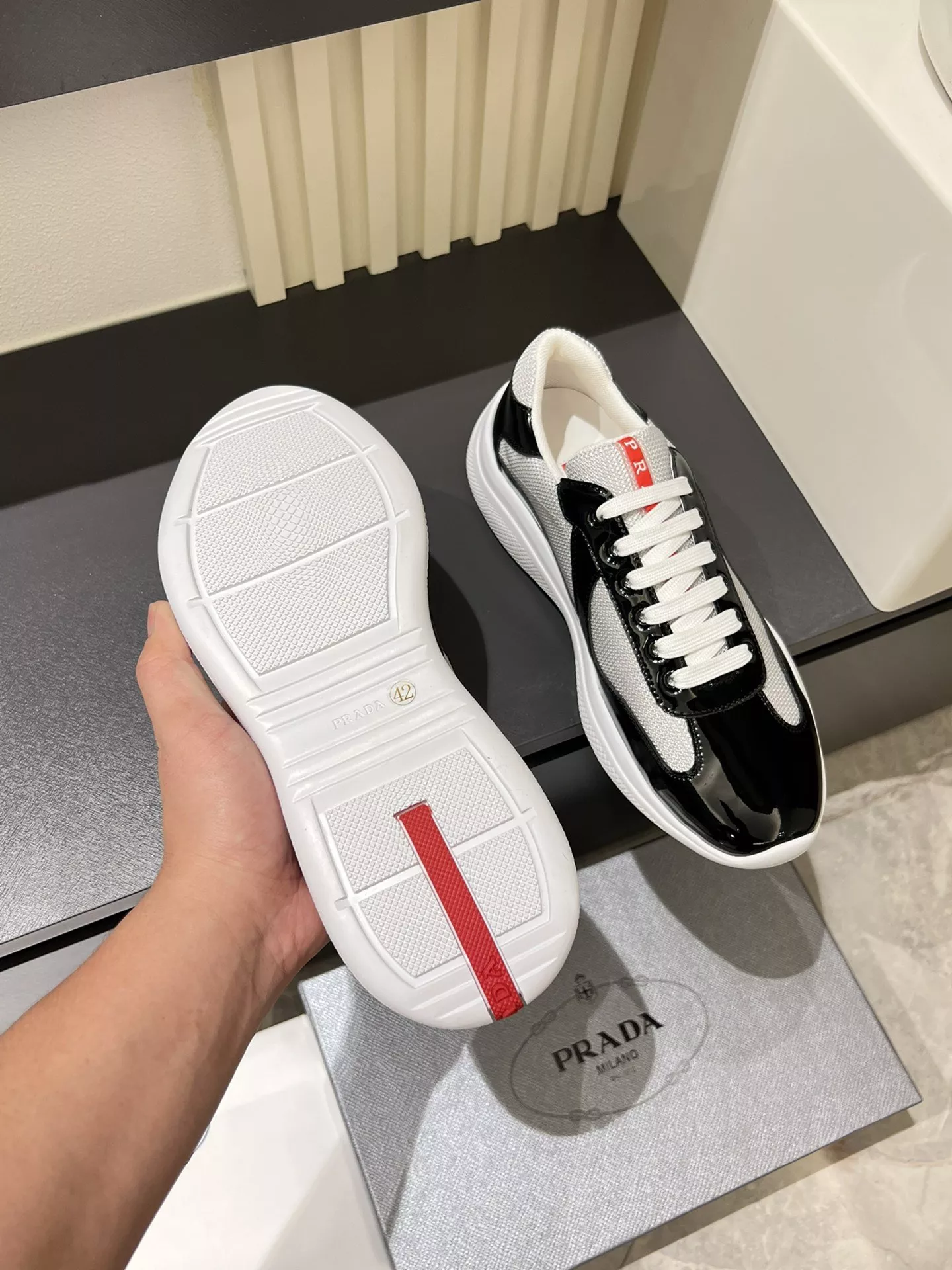 Cozy 8694 Prada Casual Shoes For Men