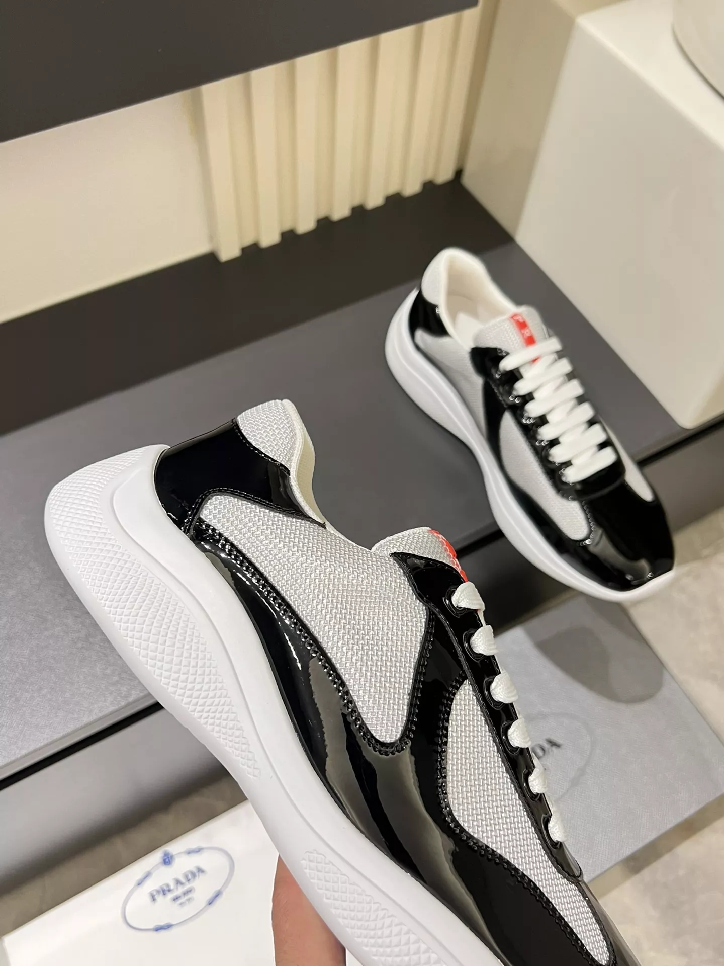 Cozy 8694 Prada Casual Shoes For Men