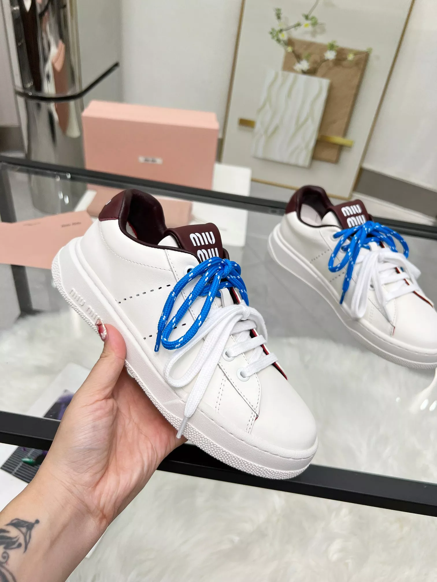 Cozy 8721 MIU MIU Casual Shoes For Women