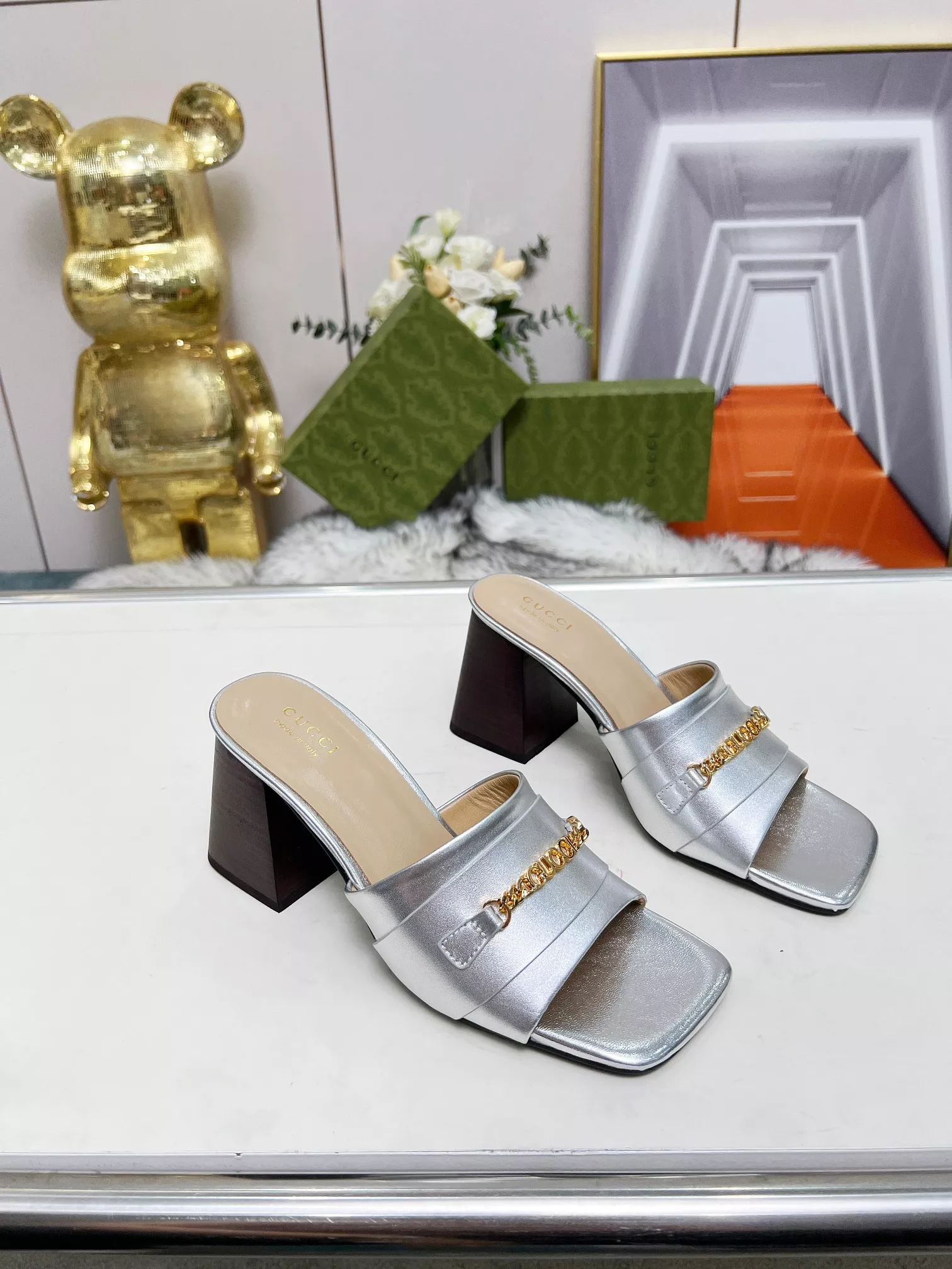Cozy 8732 Gucci Slippers For Women