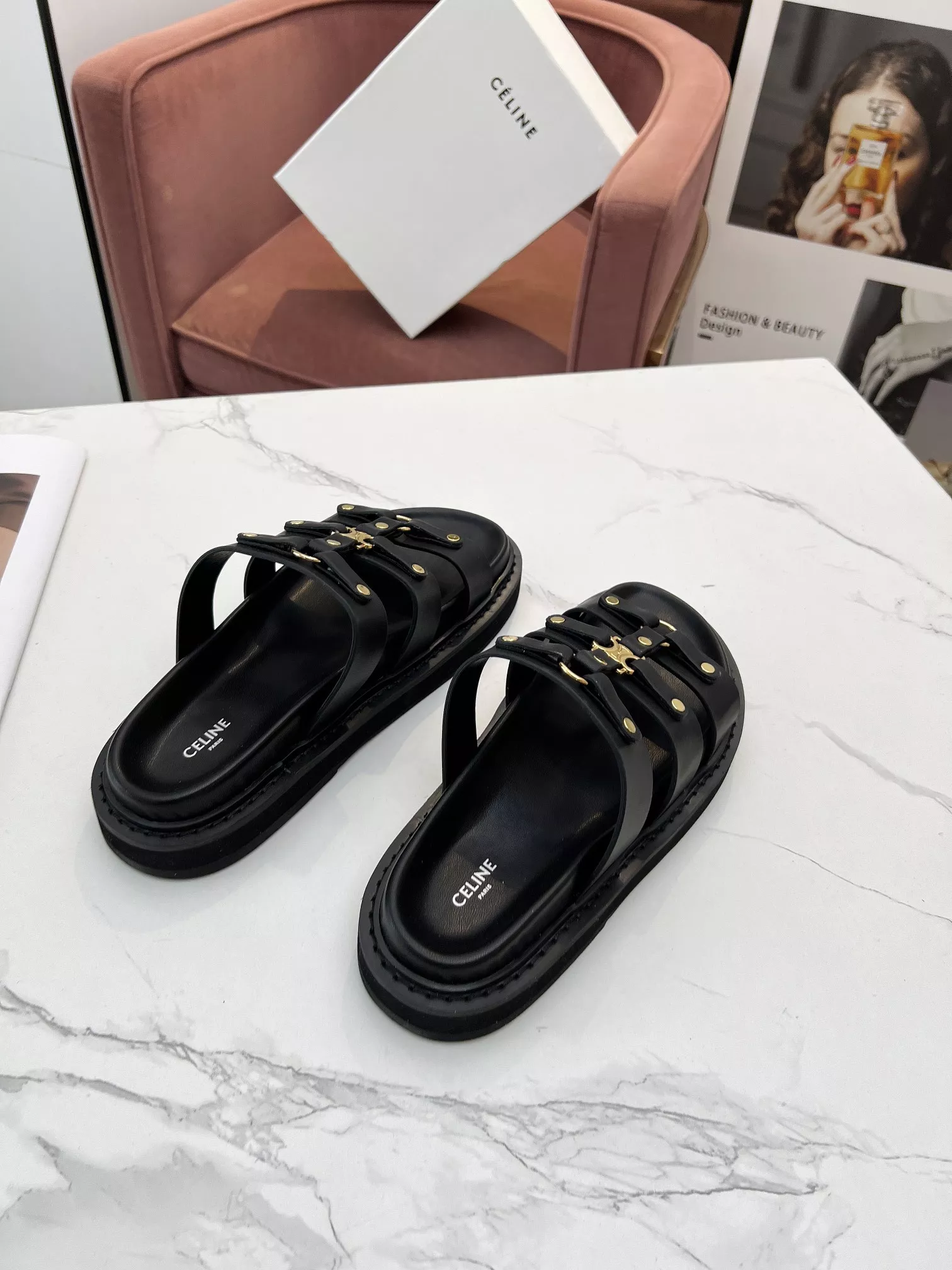 Cozy 8849 Celine Slippers For Women