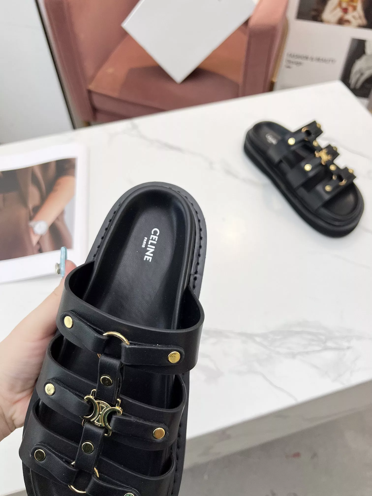 Cozy 8849 Celine Slippers For Women