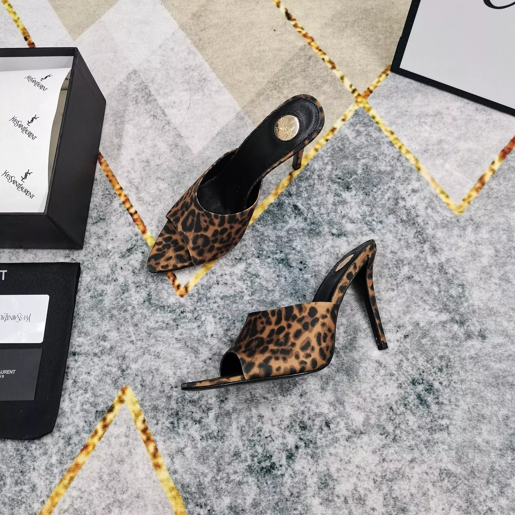 Cozy 8905 Yves Saint Laurent YSL Slippers For Women