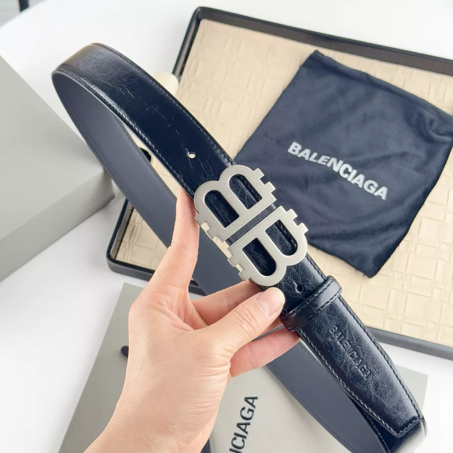 Cozy 9241 Balenciaga AAA Quality Belts