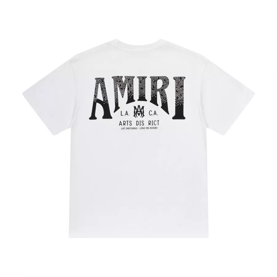 Cozy 9267 Amiri T-Shirts Short Sleeved For Unisex