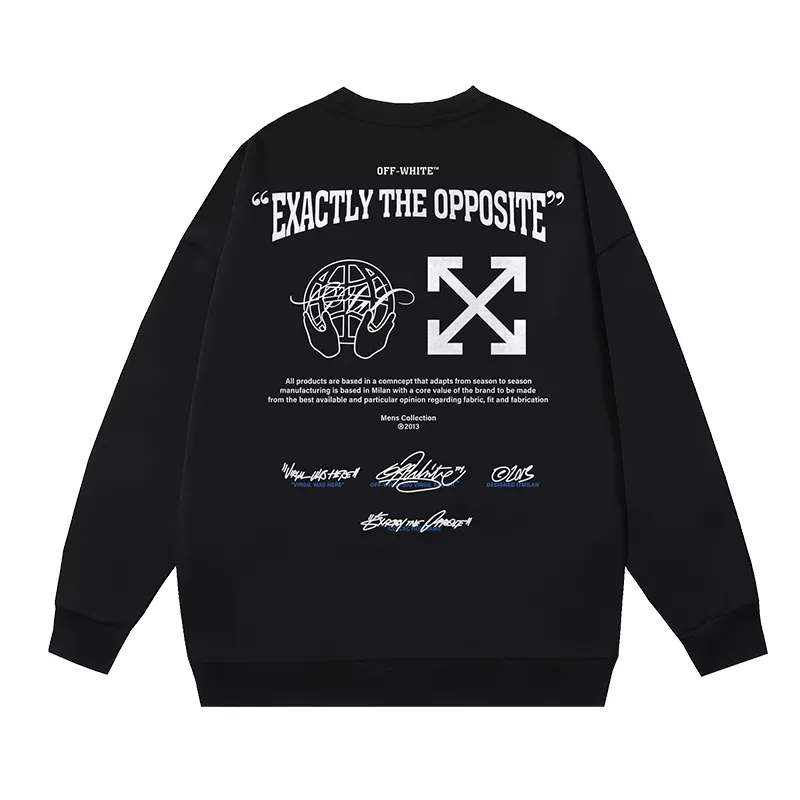 Cozy 9302 Off-White Hoodies Long Sleeved For Unisex