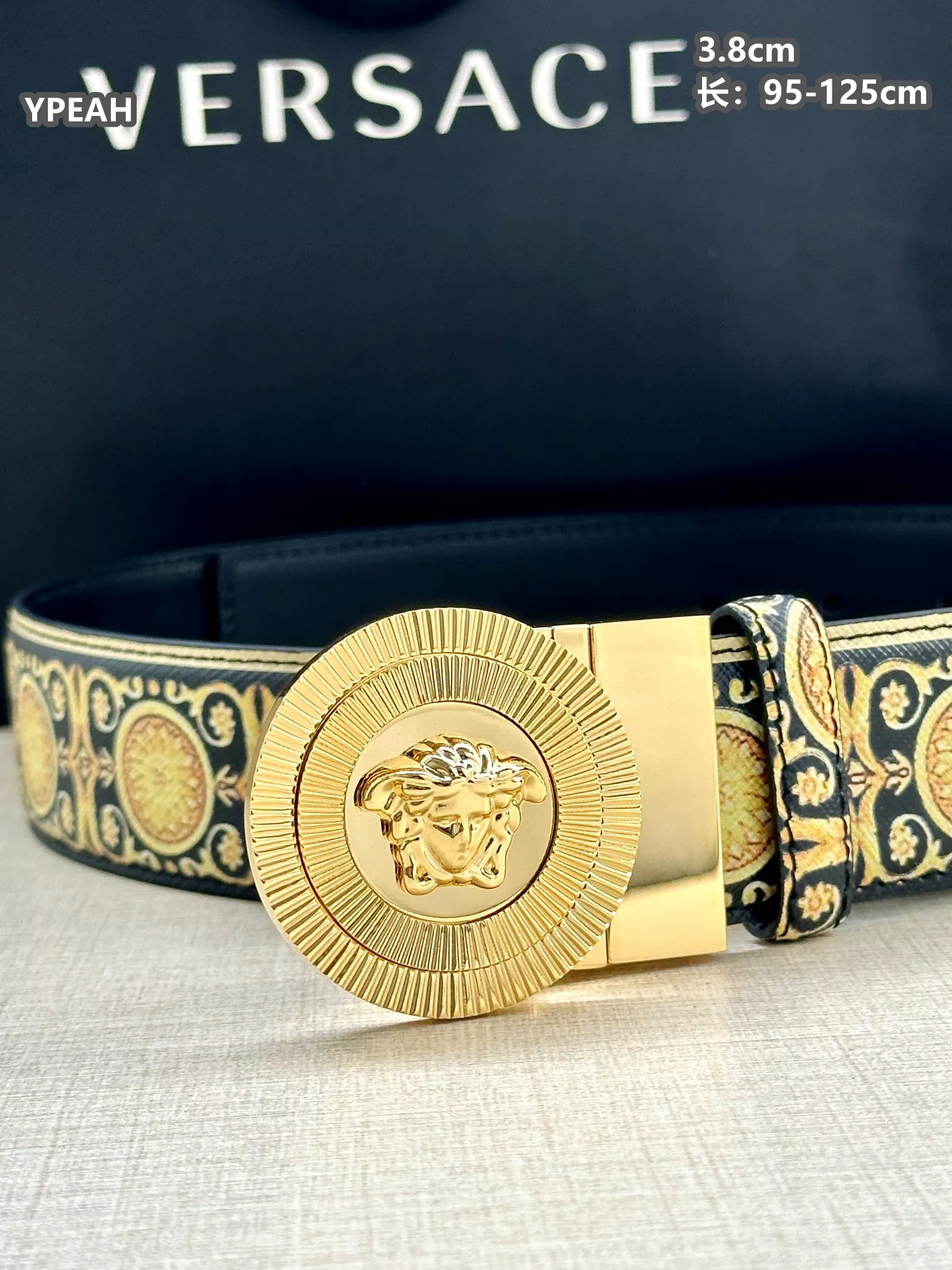 Cozy 9464 Versace AAA Quality Belts For Men