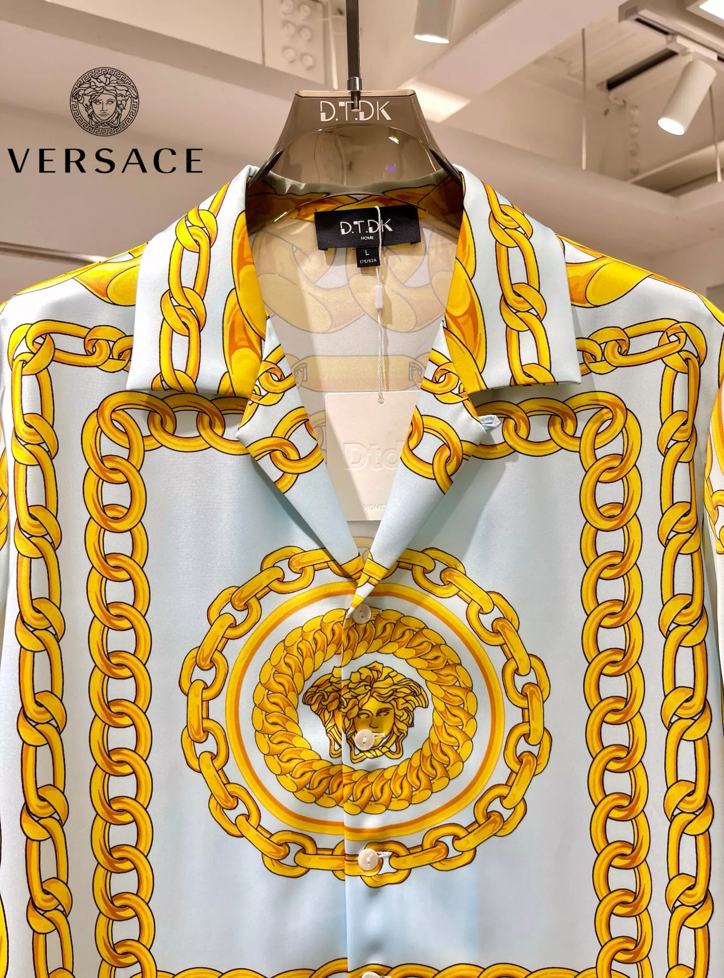 Cozy 9464 Versace Tracksuits Short Sleeved For Men