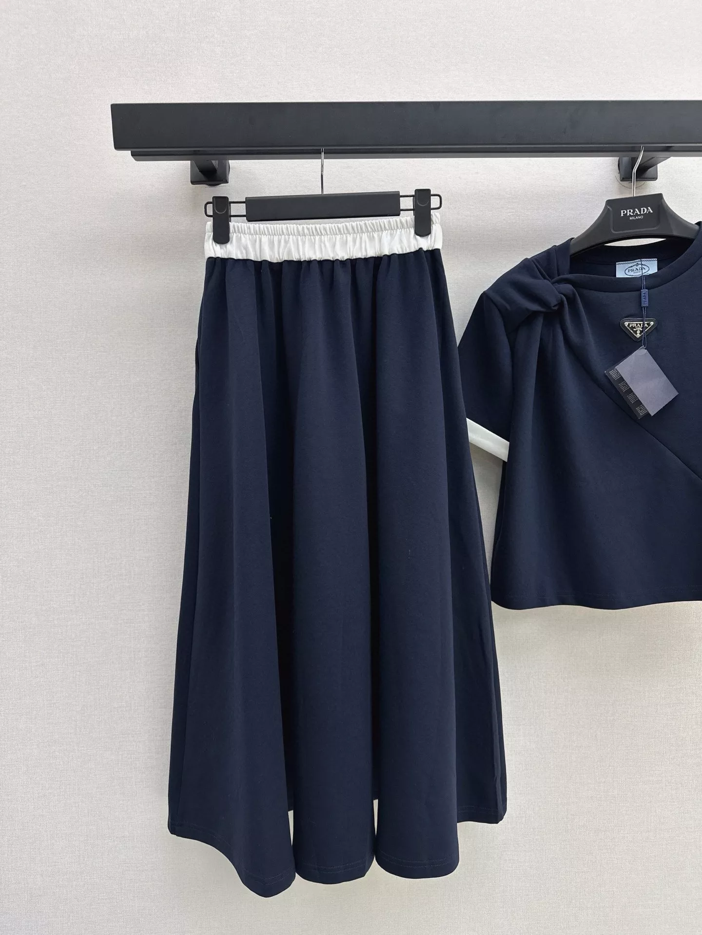 Cozy 9482 Prada Tracksuits Short Sleeved For Women