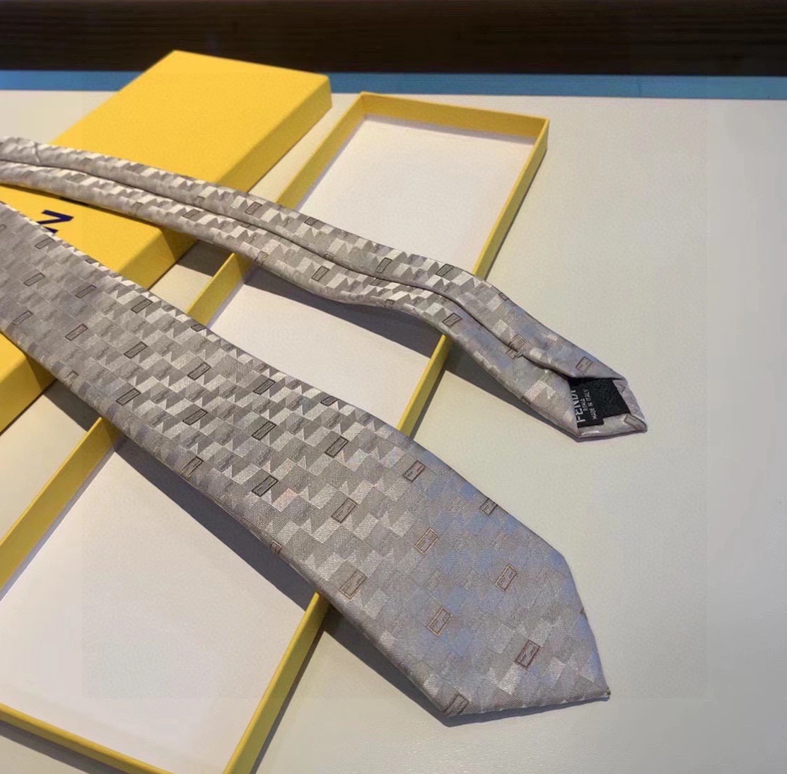 Cozy 9588 Fendi Necktie For Men