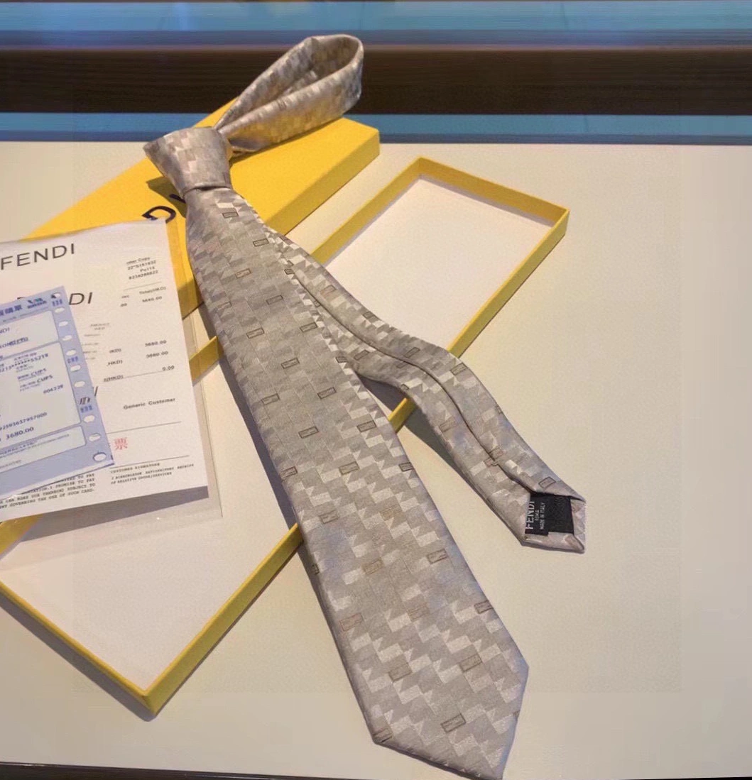 Cozy 9588 Fendi Necktie For Men
