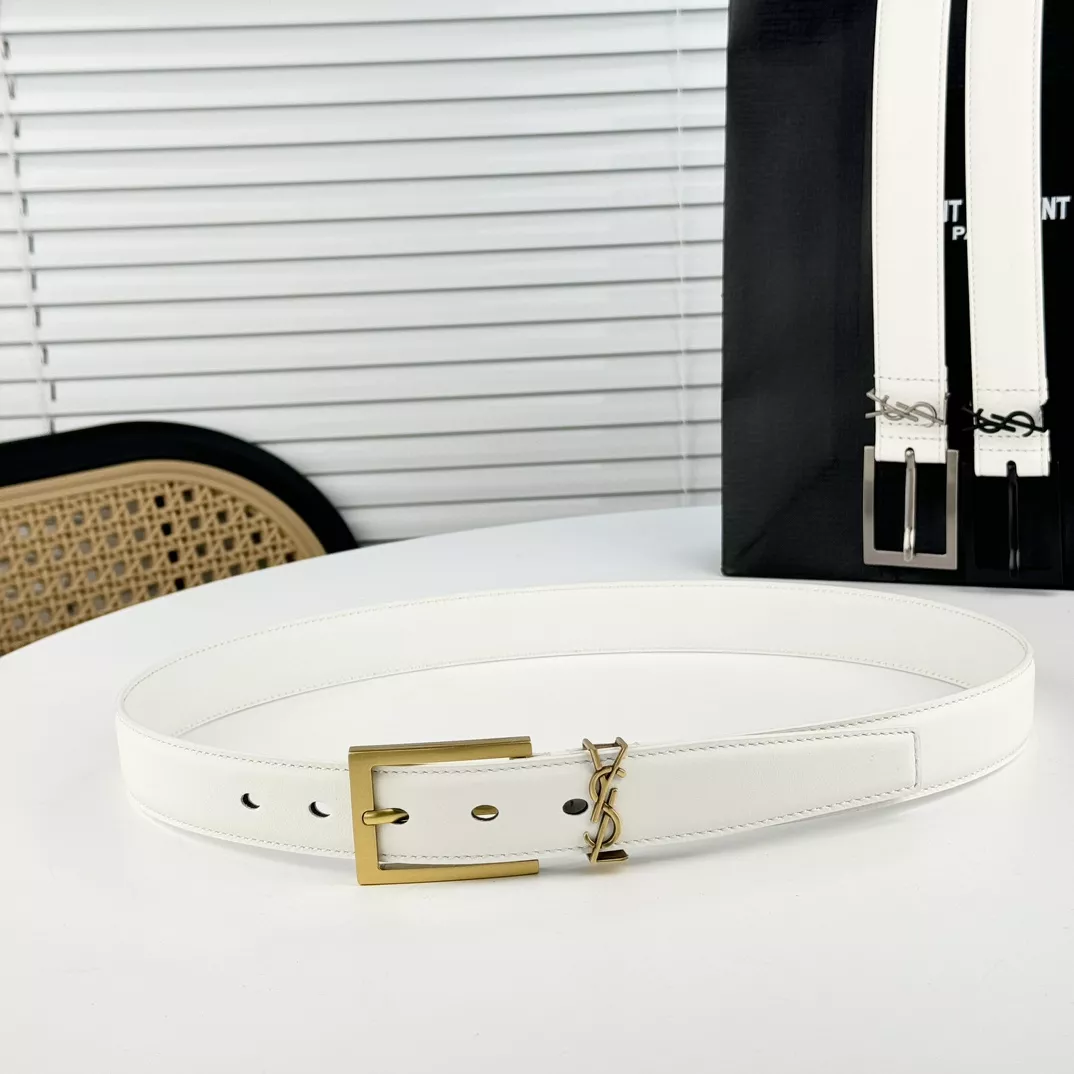 Cozy 9692 Yves Saint Laurent AAA Quality Belts In 3.0cm For Women