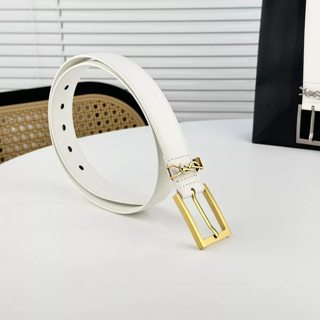 Cozy 9692 Yves Saint Laurent AAA Quality Belts In 3.0cm For Women