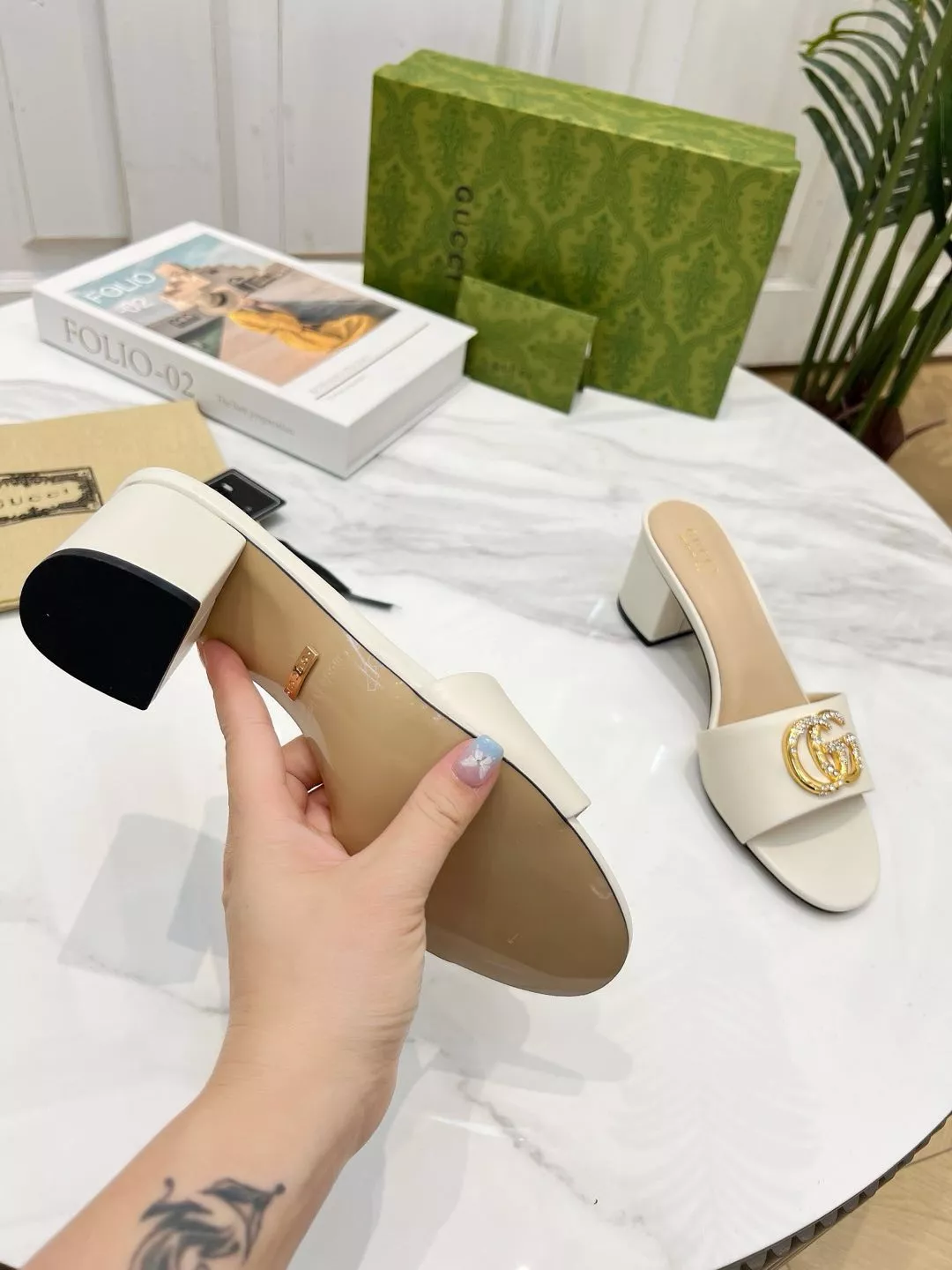 Cozy 9736 Gucci Slippers For Women