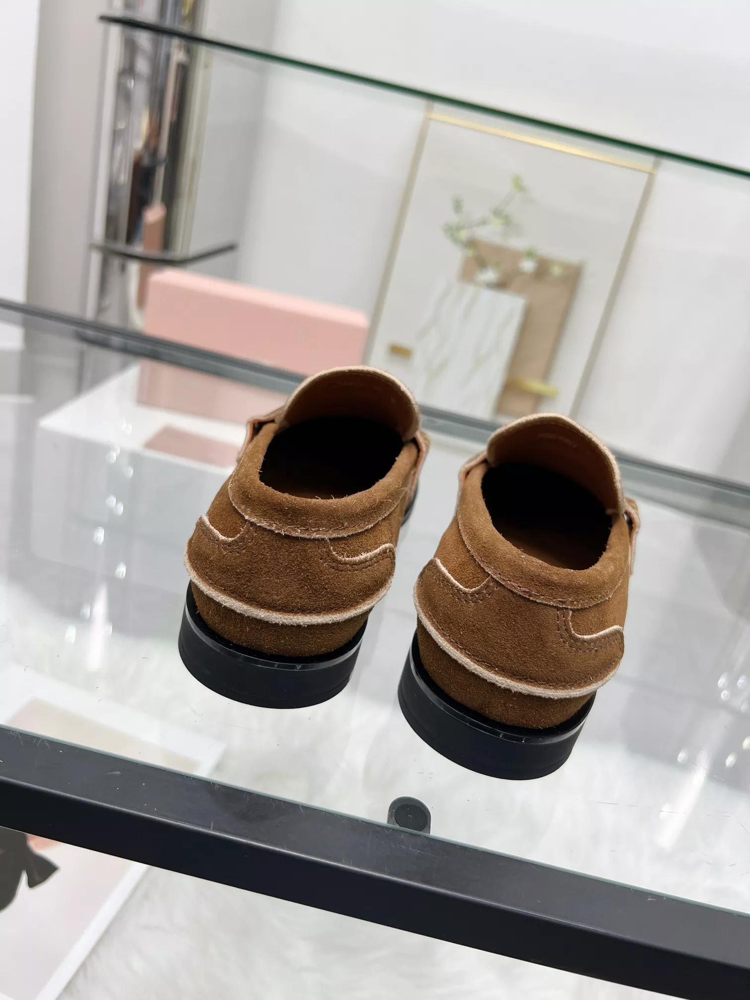 Cozy 9926 MIU MIU Leather Shoes For Women