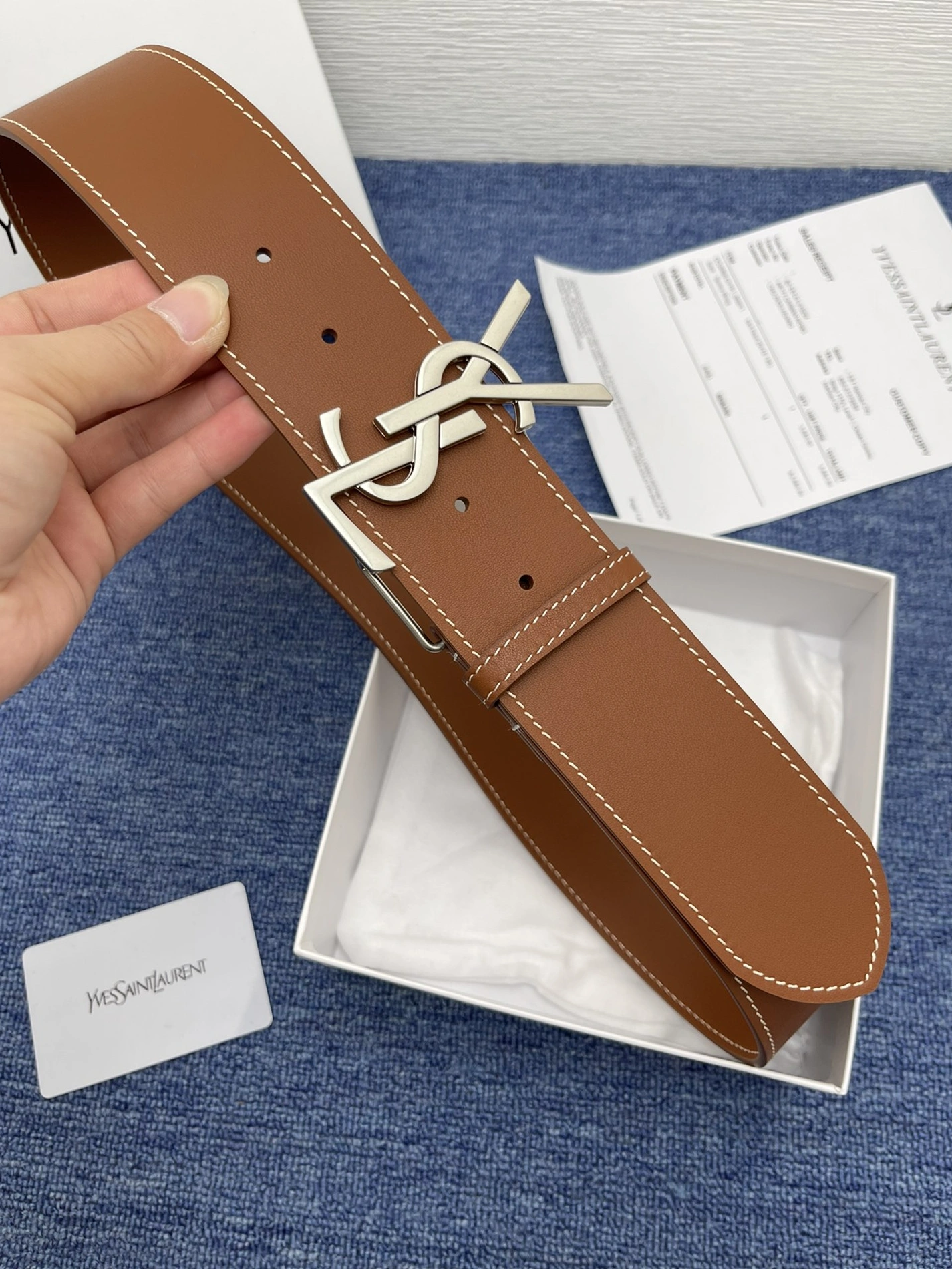 Cozy 9957 Yves Saint Laurent AAA Quality Belts For Women