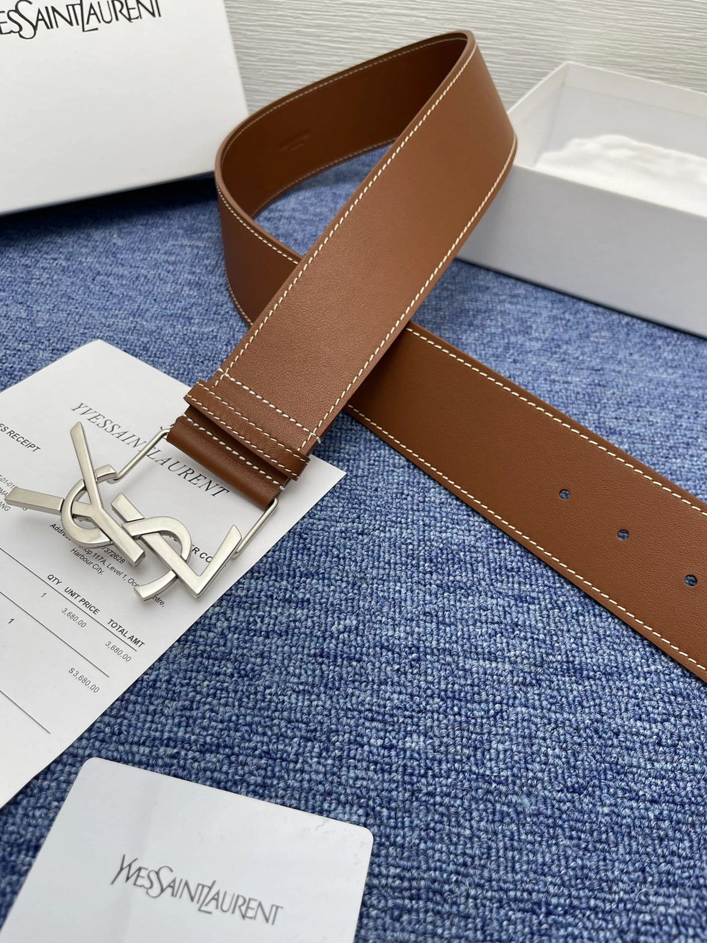 Cozy 9957 Yves Saint Laurent AAA Quality Belts For Women