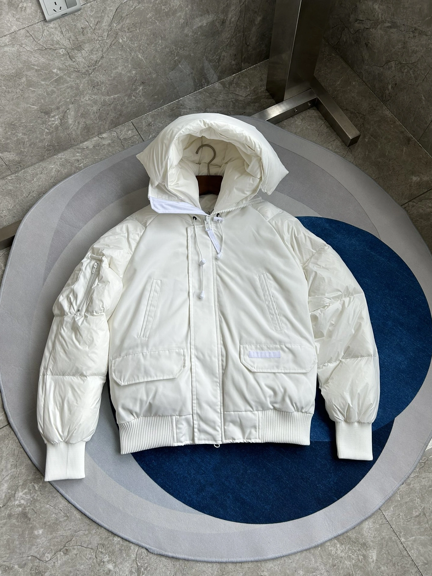 DailyWear 1183 Canada Goose Down Feather Coat Long Sleeved For Men
