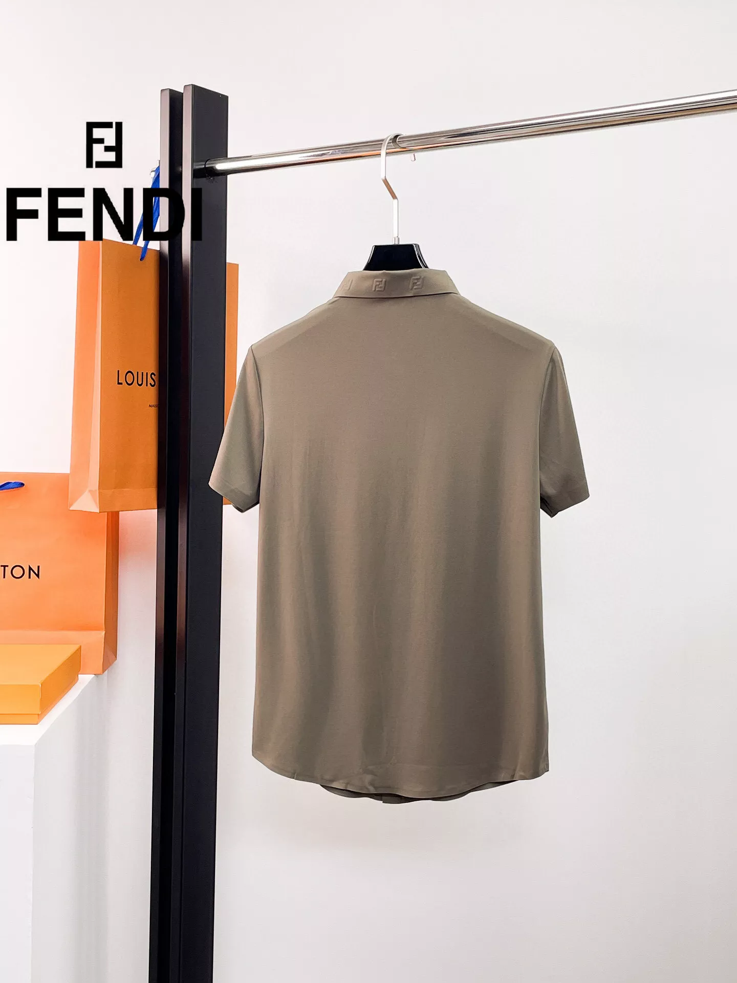 DailyWear 137 Fendi Shirts Short Sleeved For Men