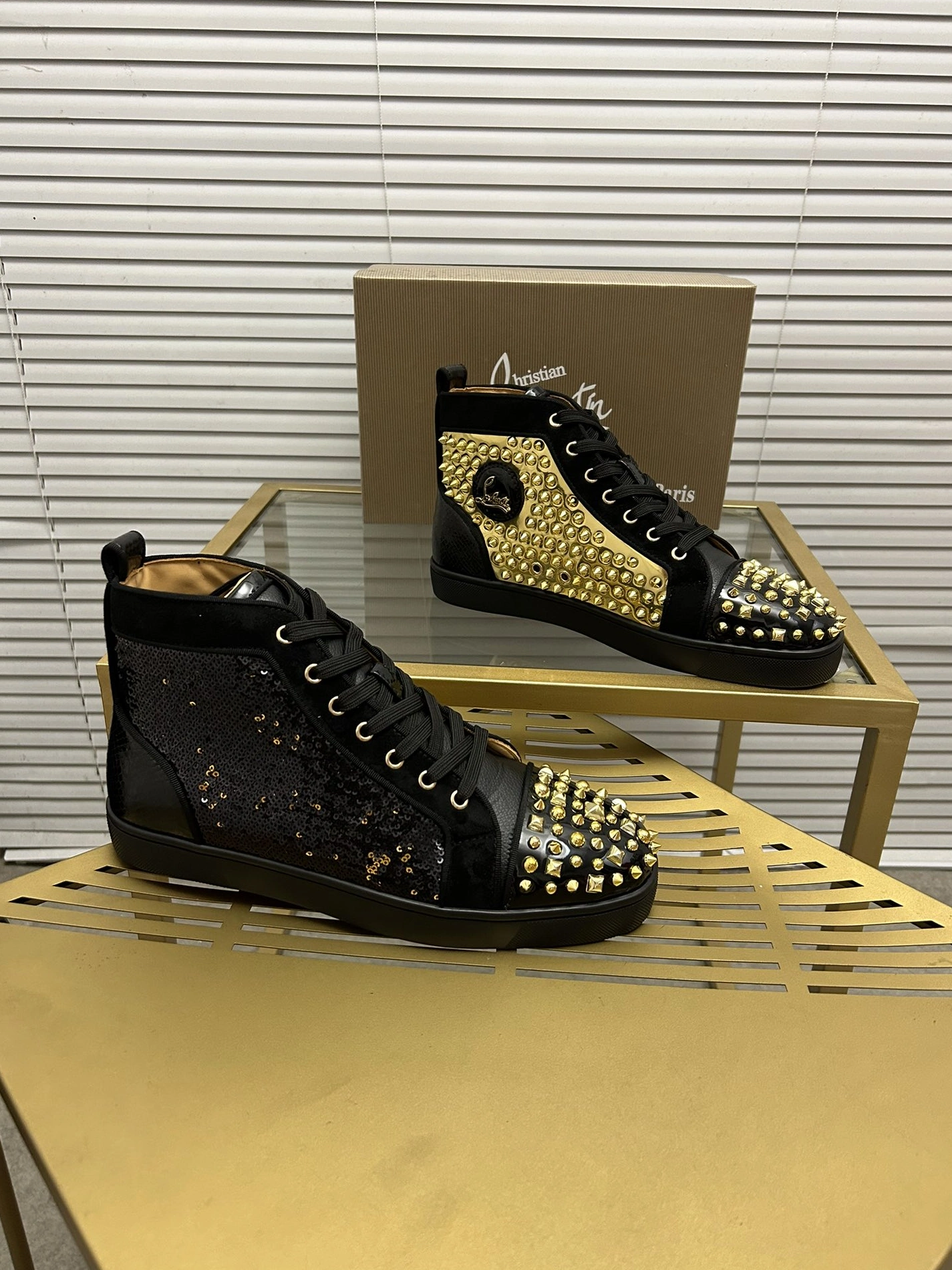 DailyWear 1610 Christian Louboutin High Top Shoes For Men