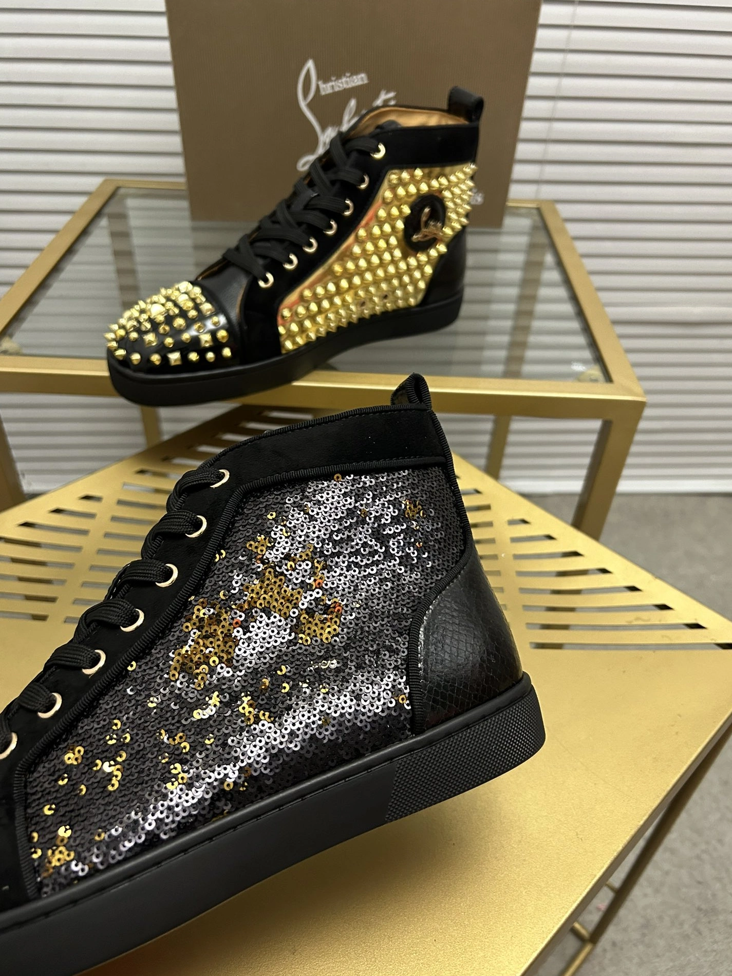 DailyWear 1610 Christian Louboutin High Top Shoes For Men