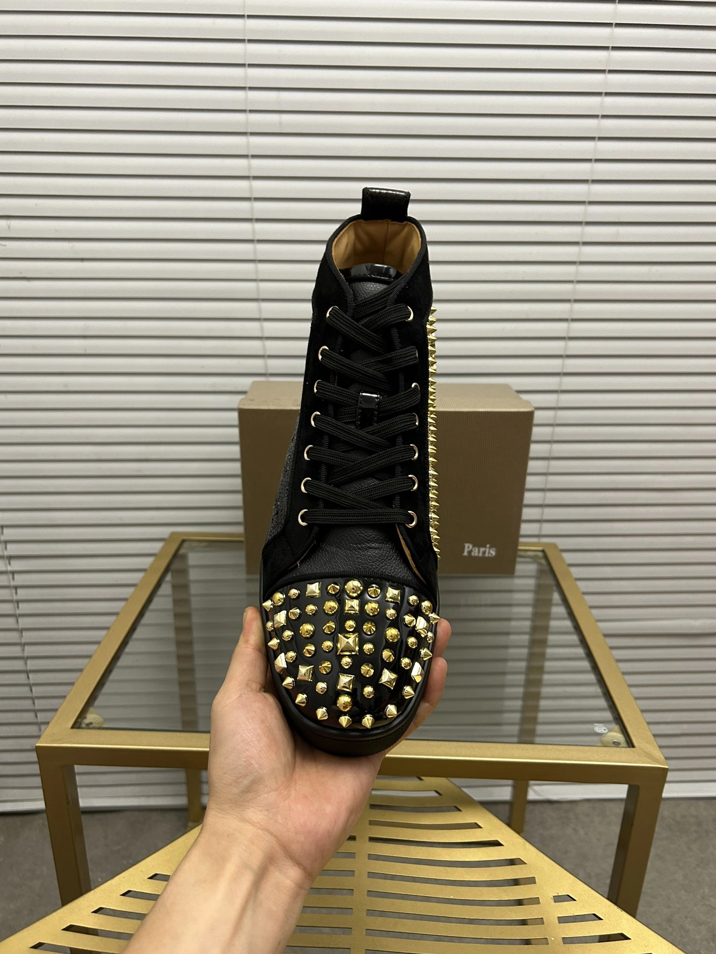 DailyWear 1610 Christian Louboutin High Top Shoes For Men
