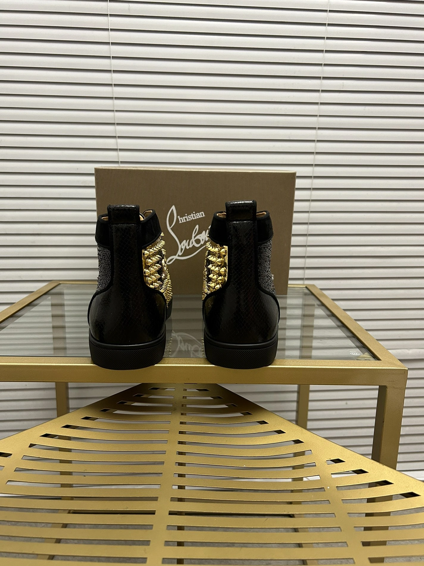 DailyWear 1610 Christian Louboutin High Top Shoes For Men