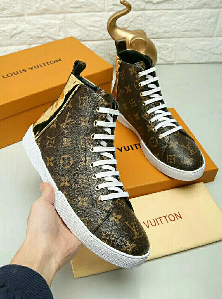 DailyWear 1628 Louis Vuitton High Tops Shoes For Men