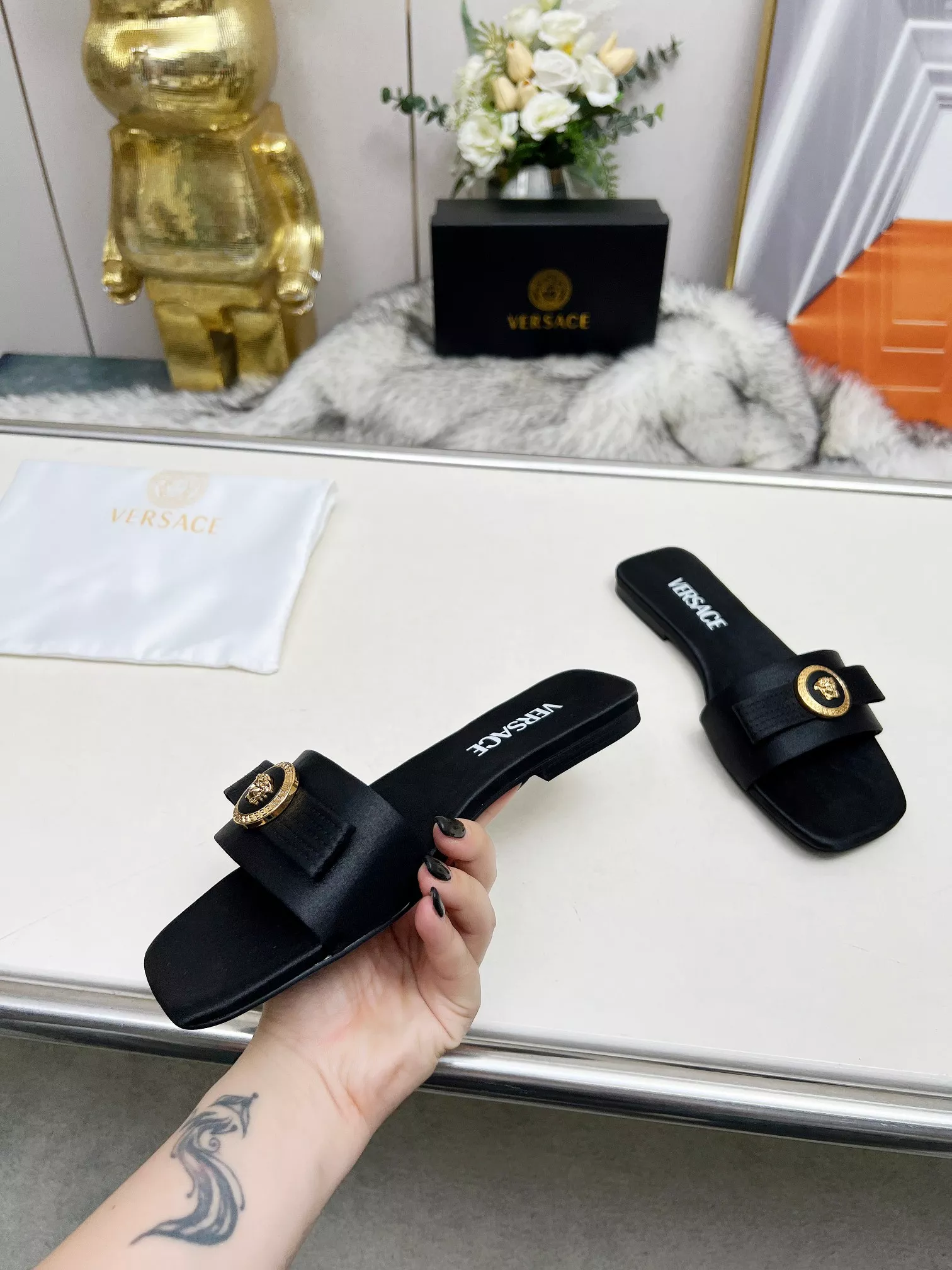 DailyWear 1637 Versace Slippers For Women