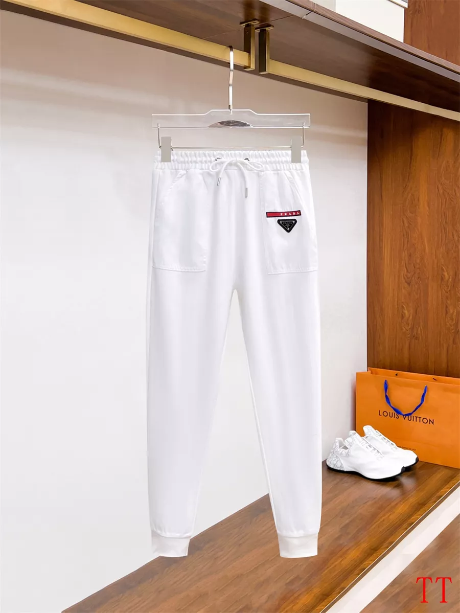 DailyWear 201 Prada Tracksuits Long Sleeved For Men