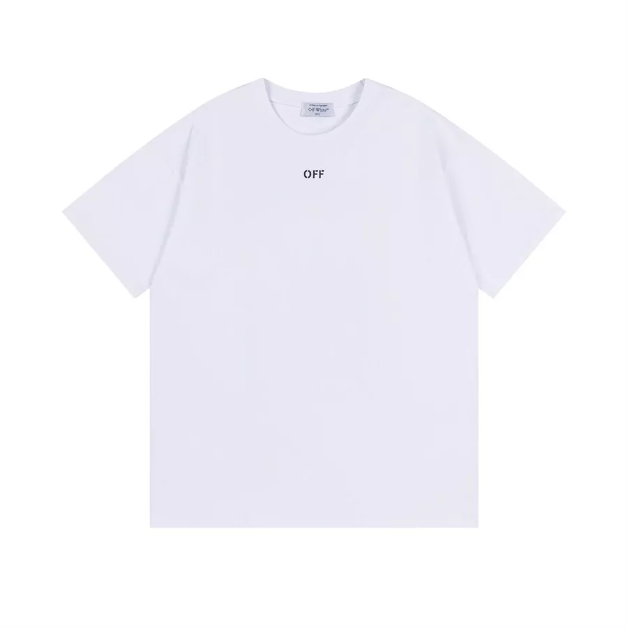 DailyWear 2074 Off-White T-Shirts Short Sleeved For Unisex