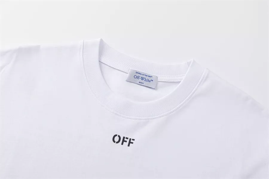 DailyWear 2074 Off-White T-Shirts Short Sleeved For Unisex