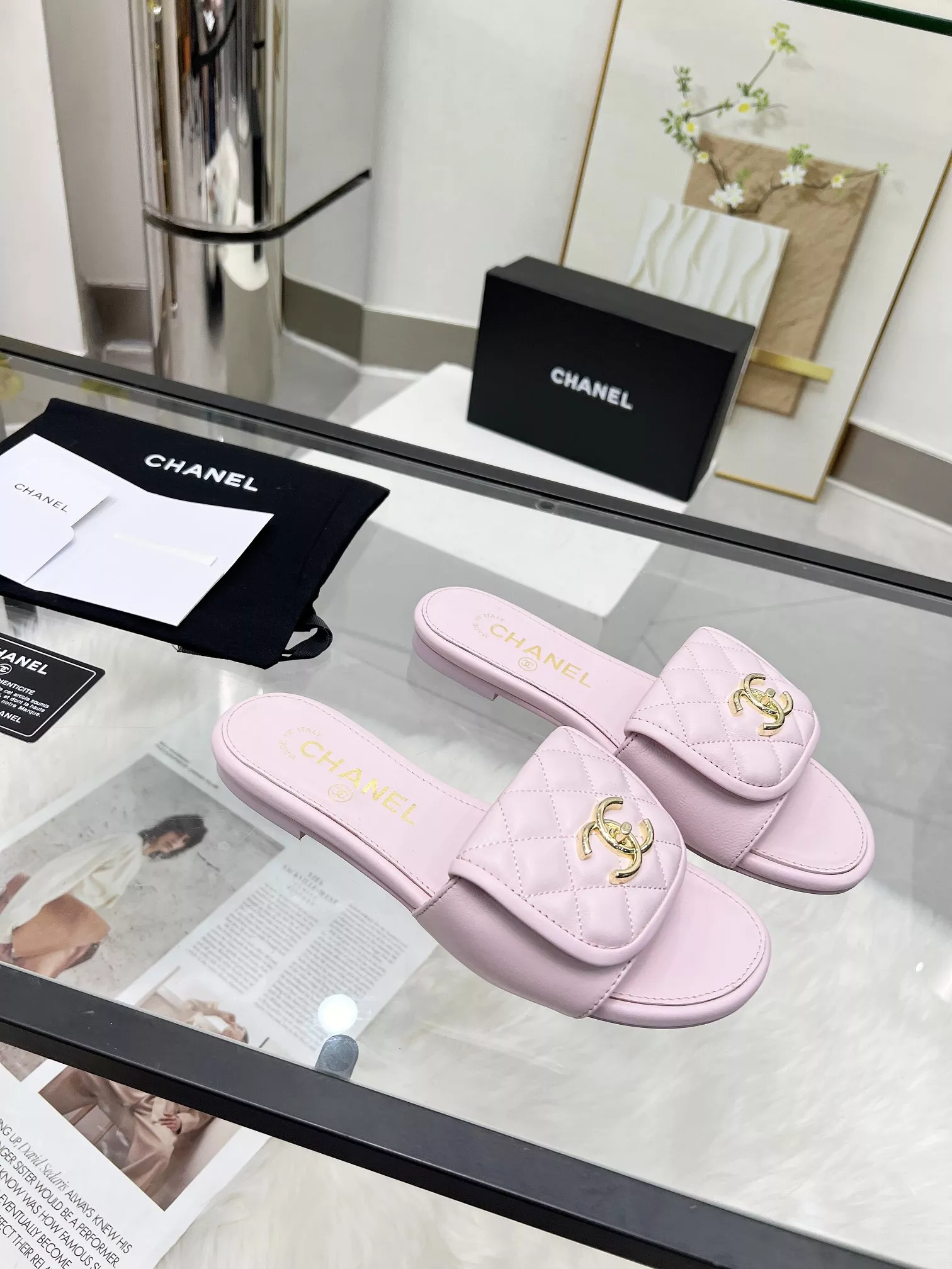 DailyWear 2108 Chanel Slippers For Women